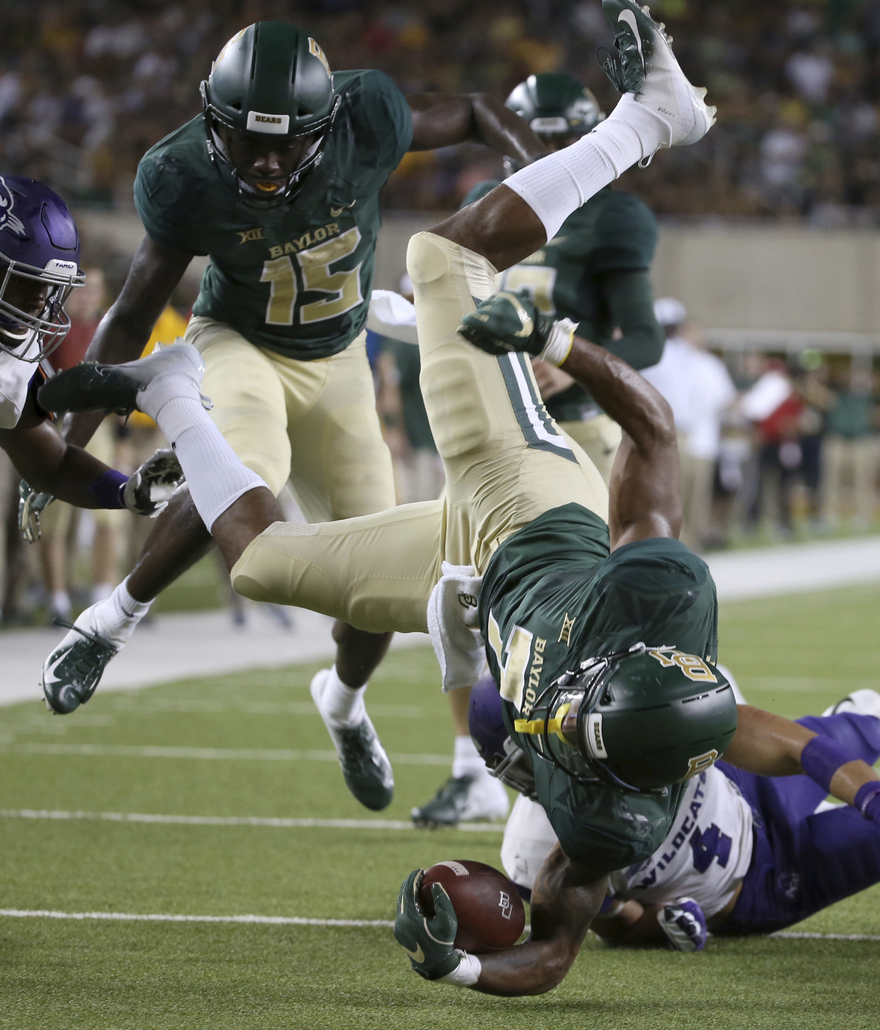 Baylor ends 8-game home losing streak in 55-27 win over ACU