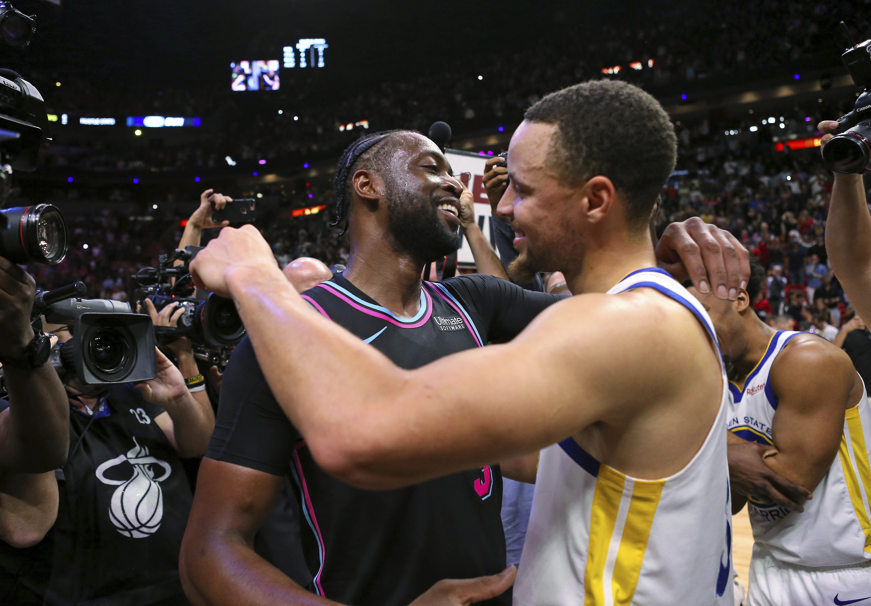 After game-winning shot, Wade's thoughts turn to Kobe
