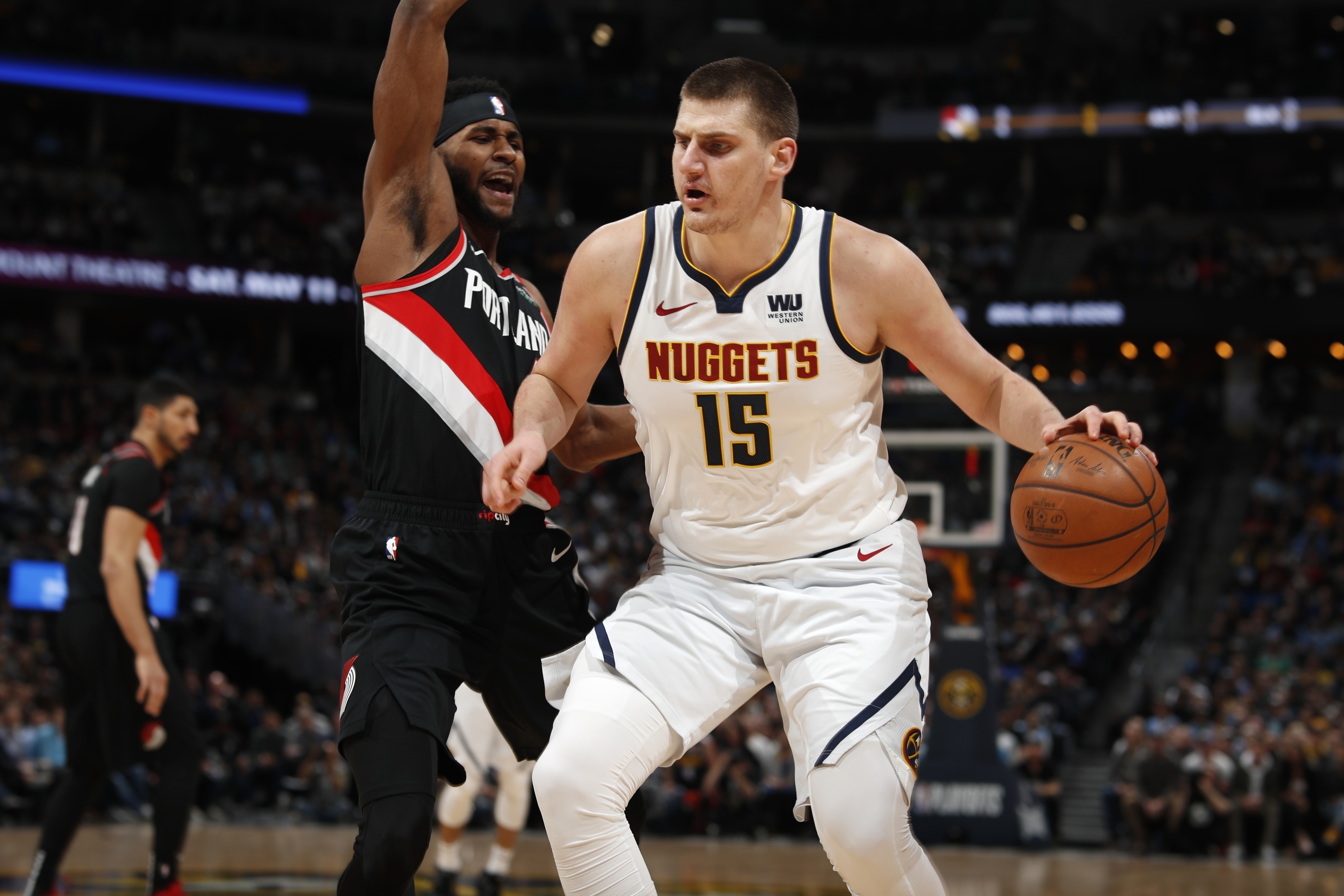 Nuggets rout Portland 124-98, a win away from West final