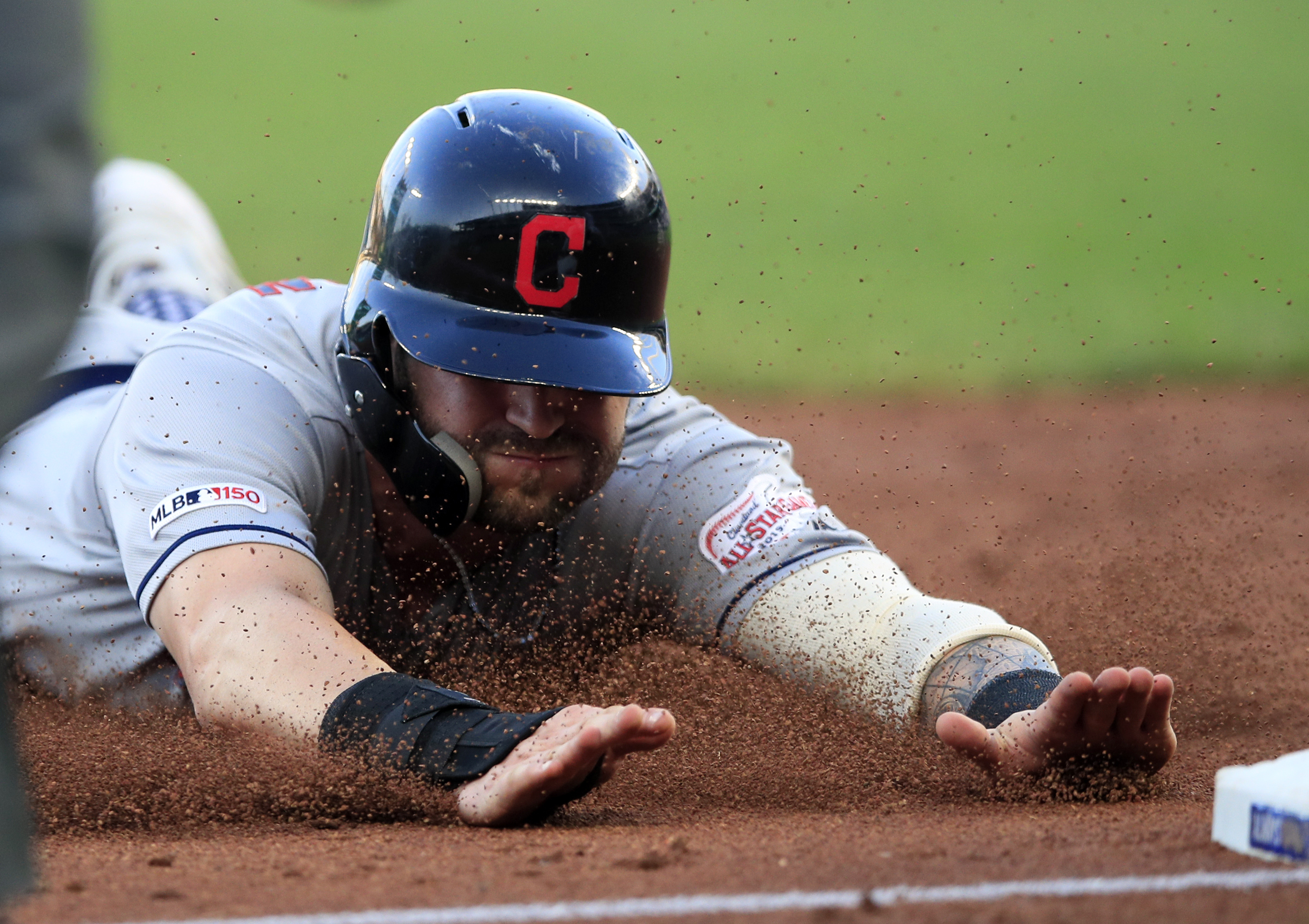 Bauers, bullpen send Indians to 9-5 victory over Royals