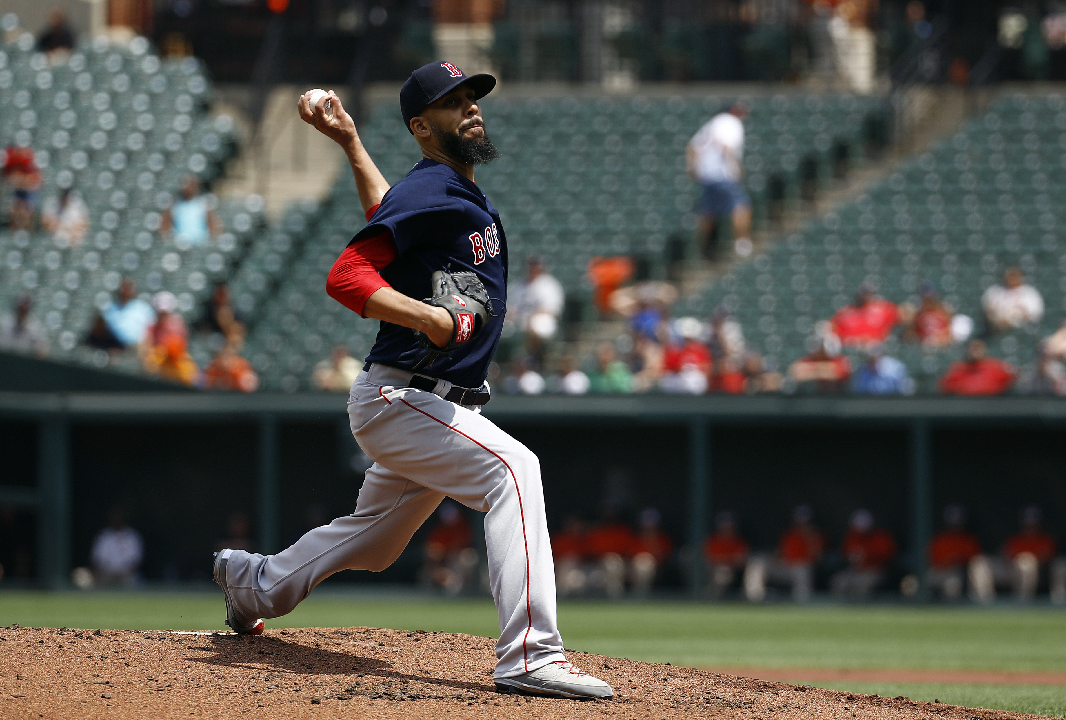 Price fans 10 to help Red Sox beat Orioles 5-0 in Game 1
