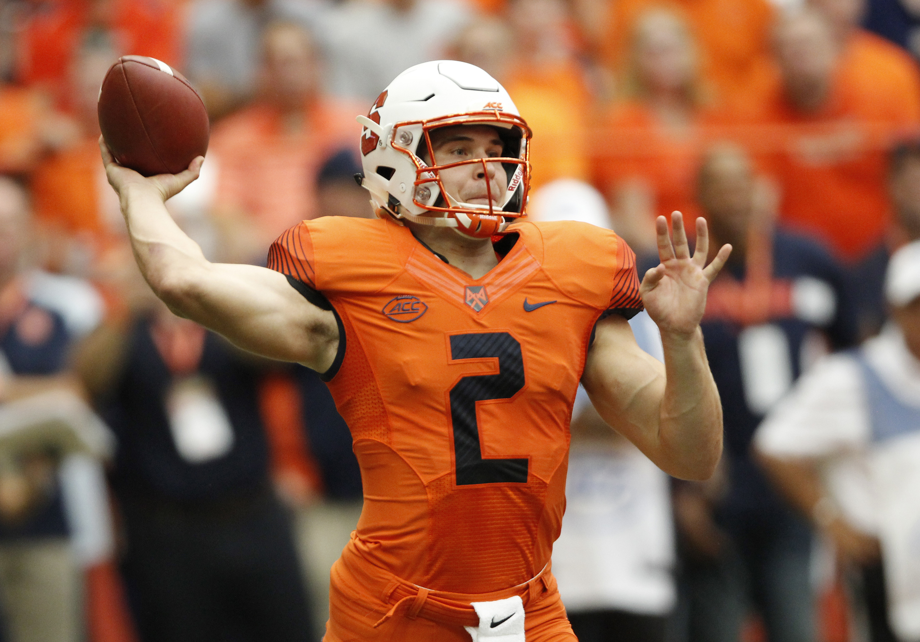 Syracuse QB Eric Dungey hurt in 1st half vs. FSU