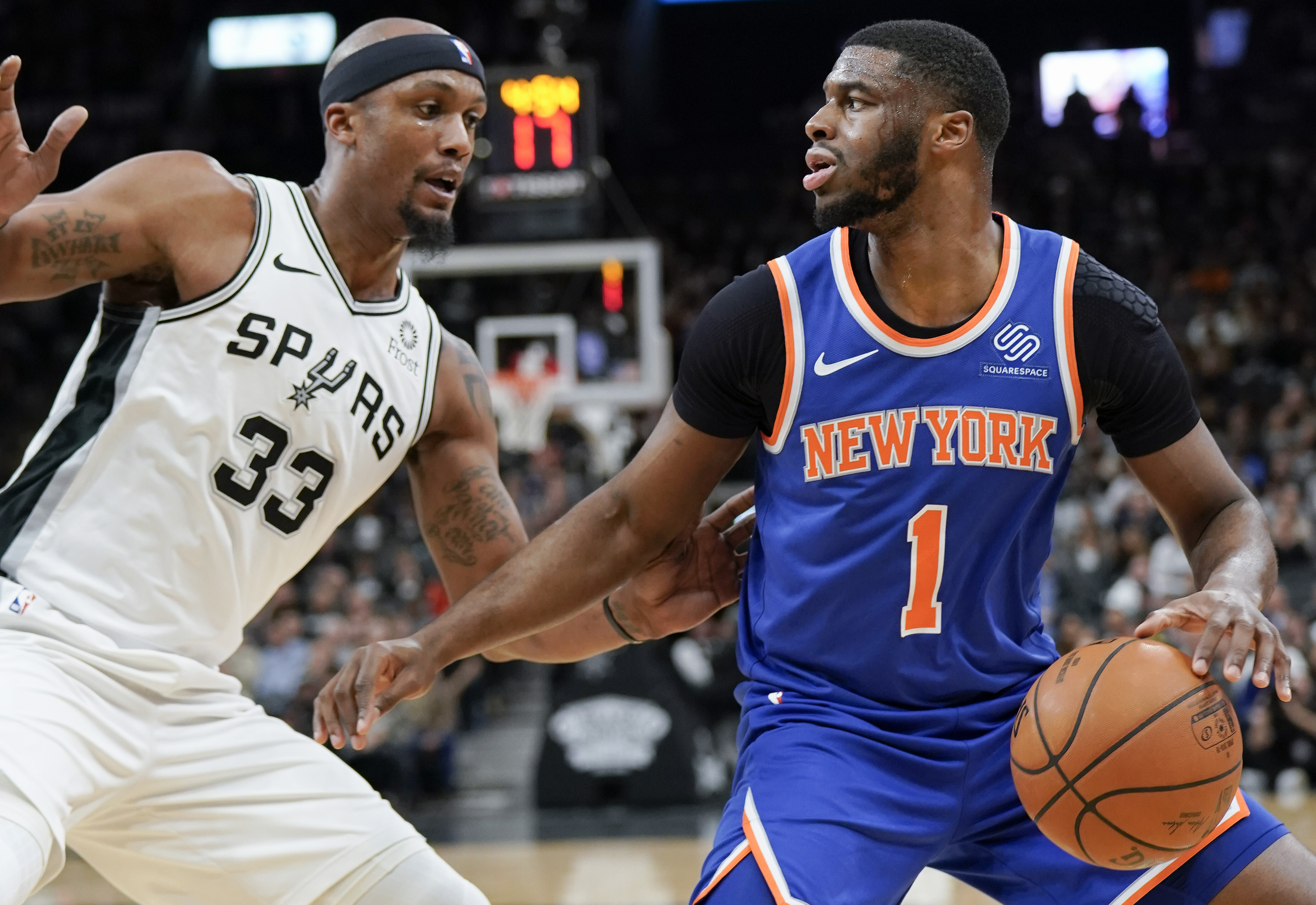 Spurs defeat Knicks, 109-83, extending win streak to 7