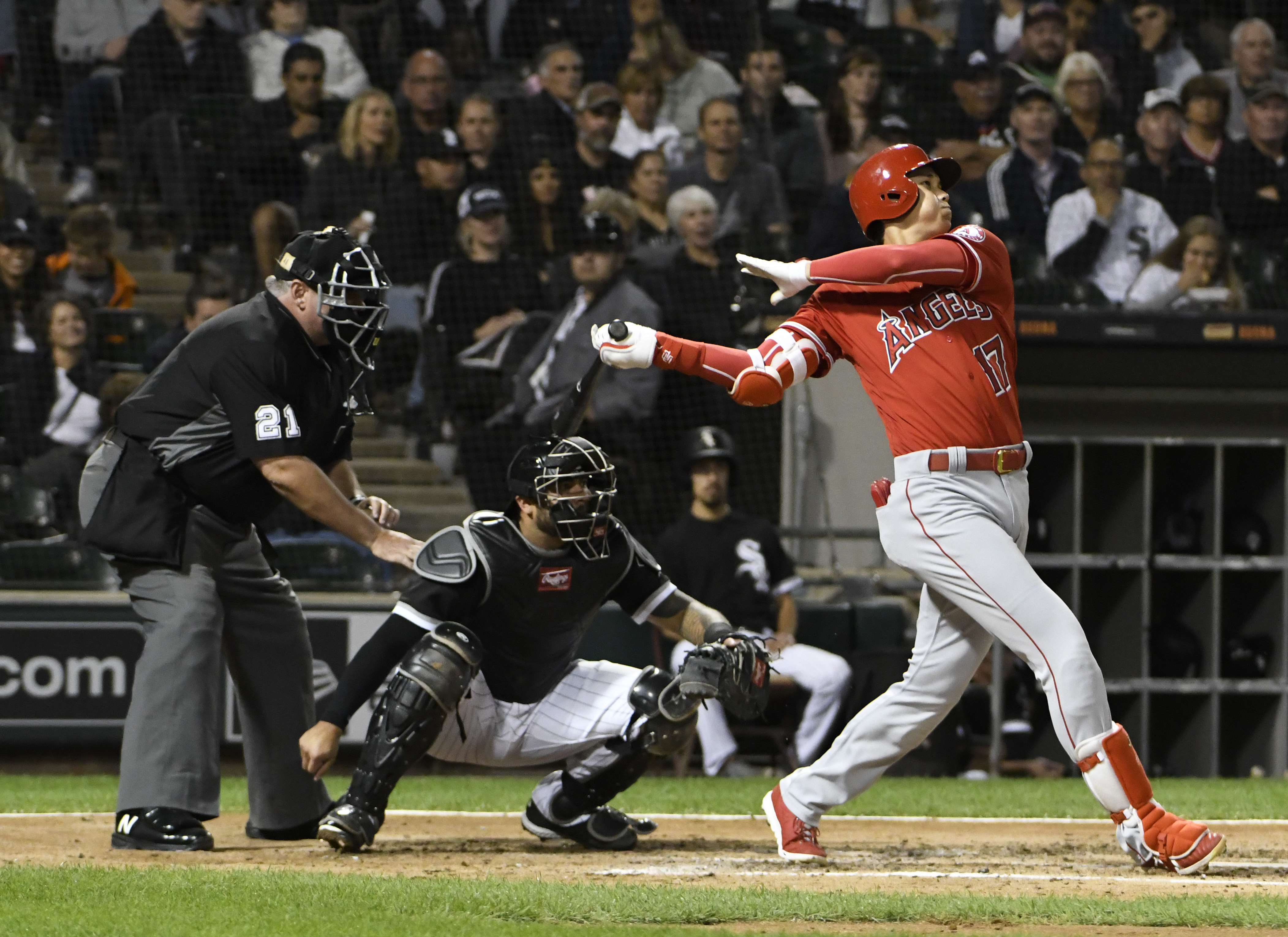 Shohei Ohtani homers again, Angels beat White Sox 5-2