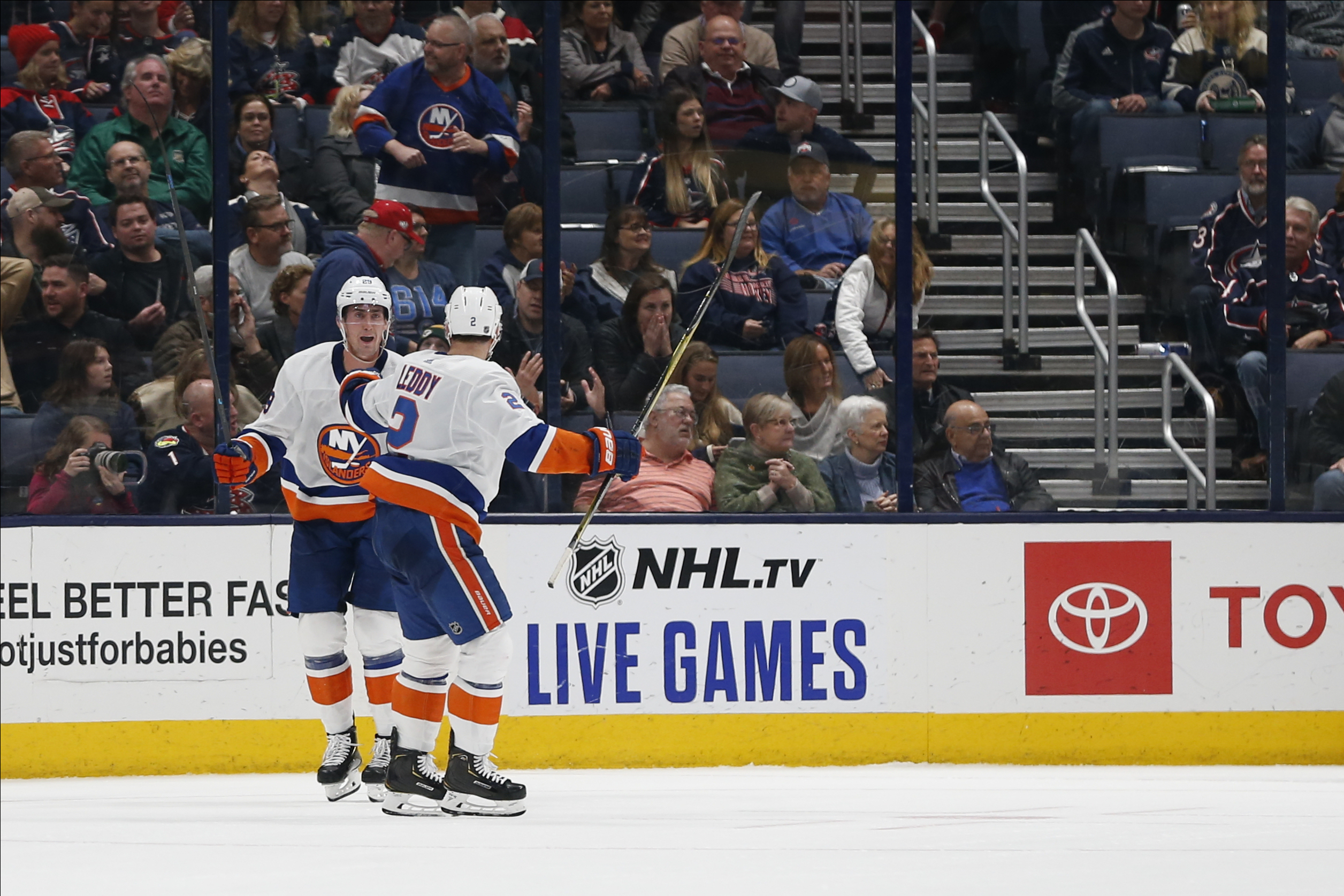 Nelson scores in OT to lift Islanders over Blue Jackets 3-2