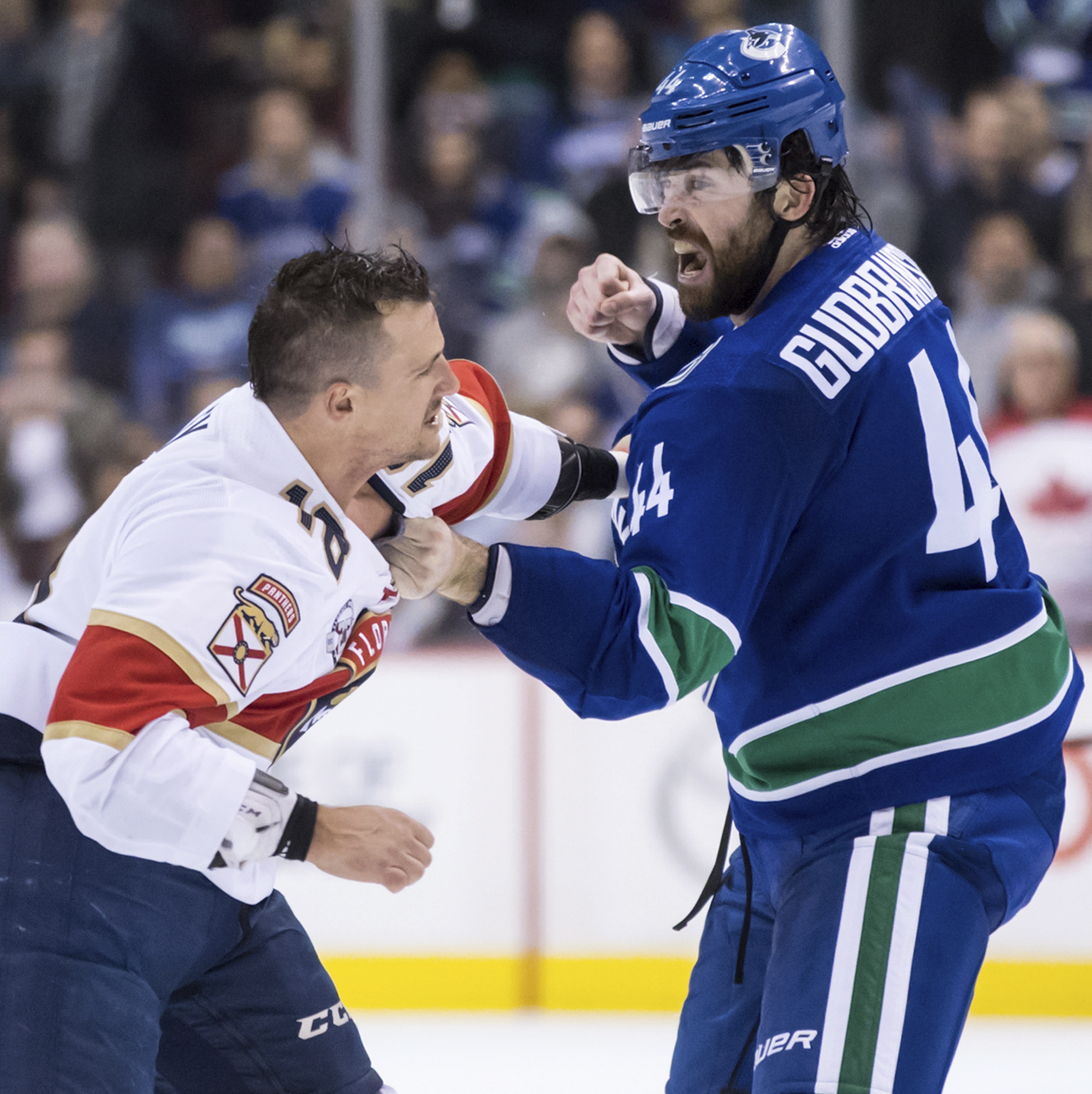 Eriksson, Canucks deal Panthers 6th straight loss, 5-1