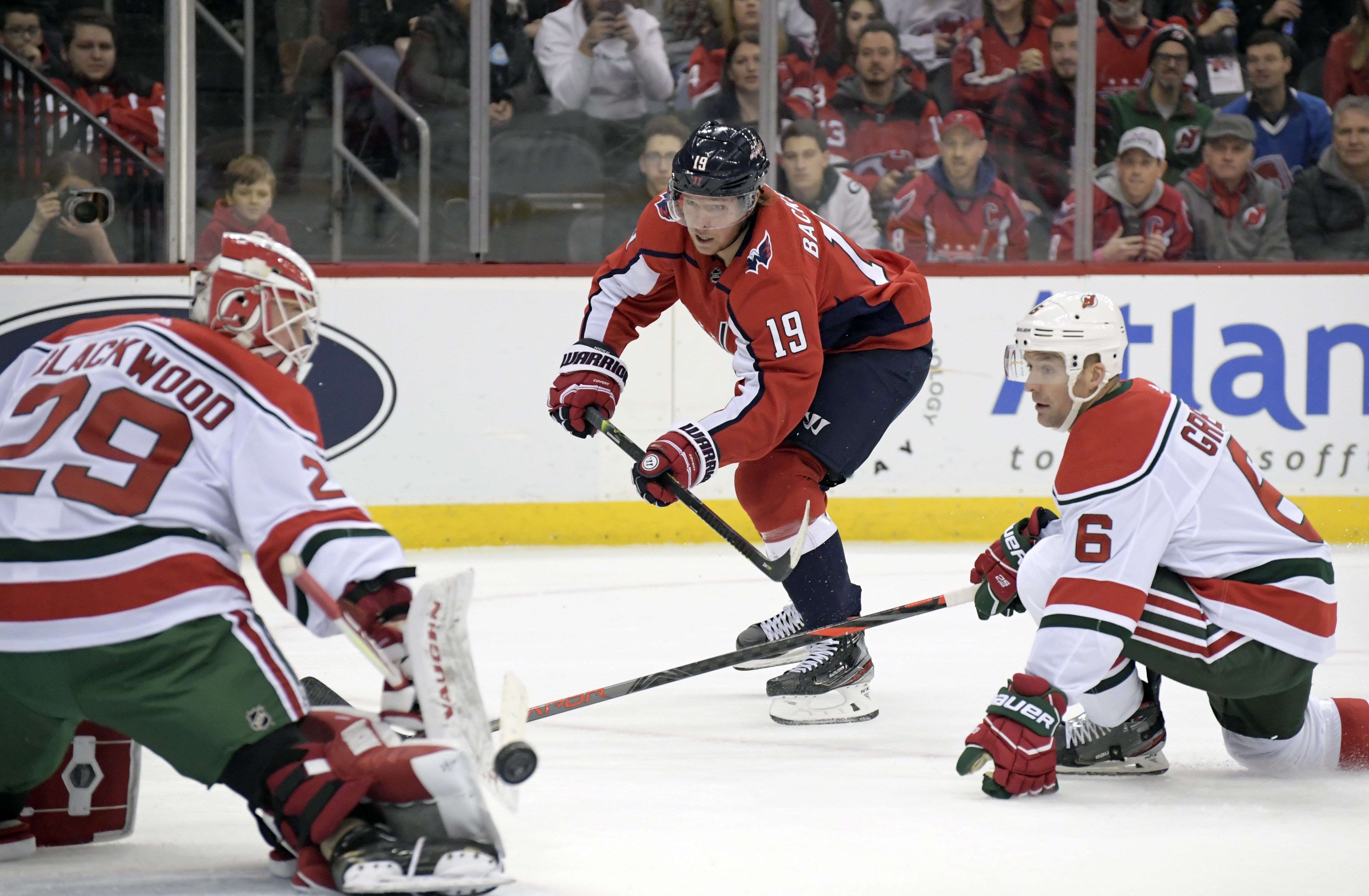 Ovechkin, Backstrom make 900th game memorable, rip Devils