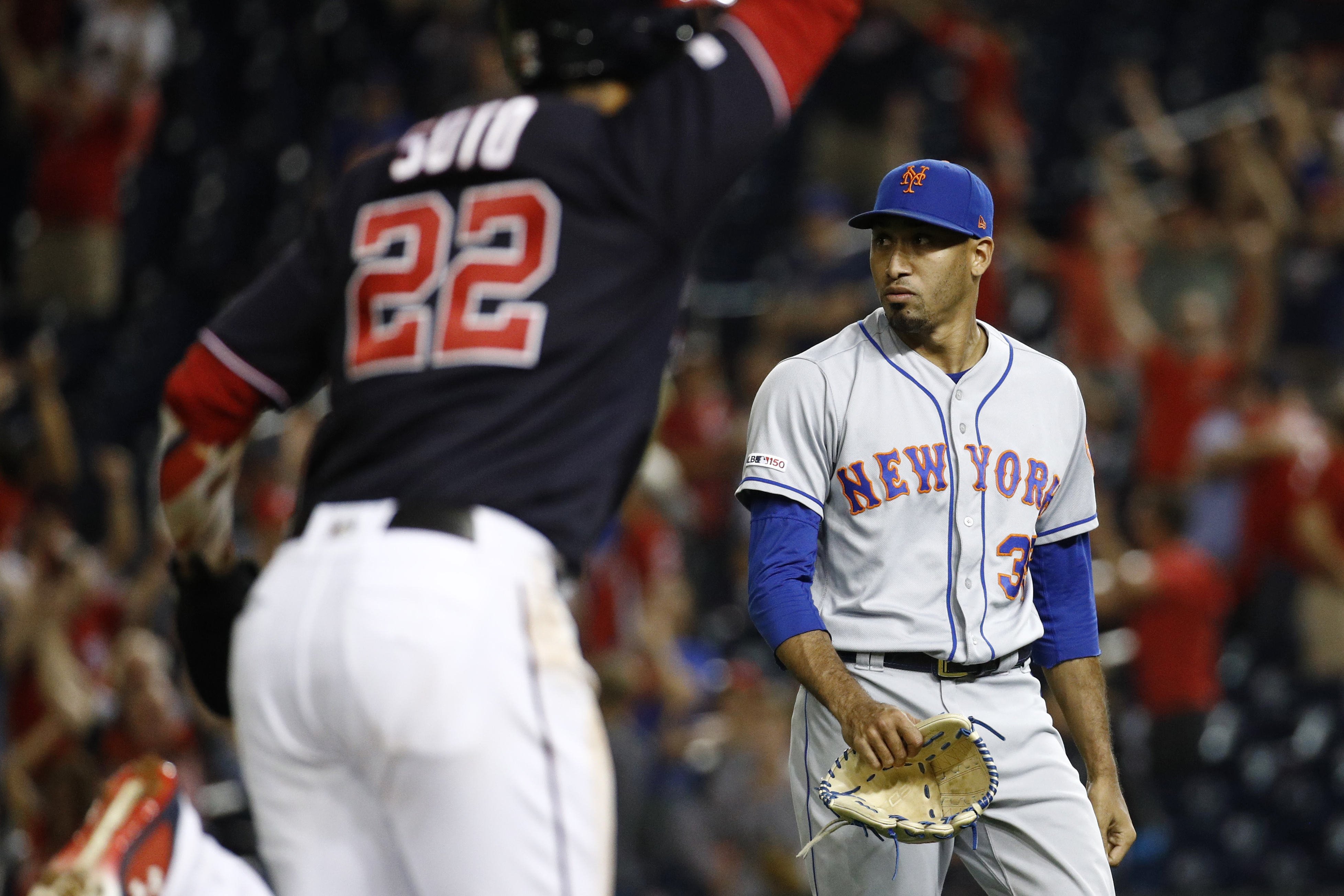 LEADING OFF: Mets-Nats back after wild game, Springer hurt