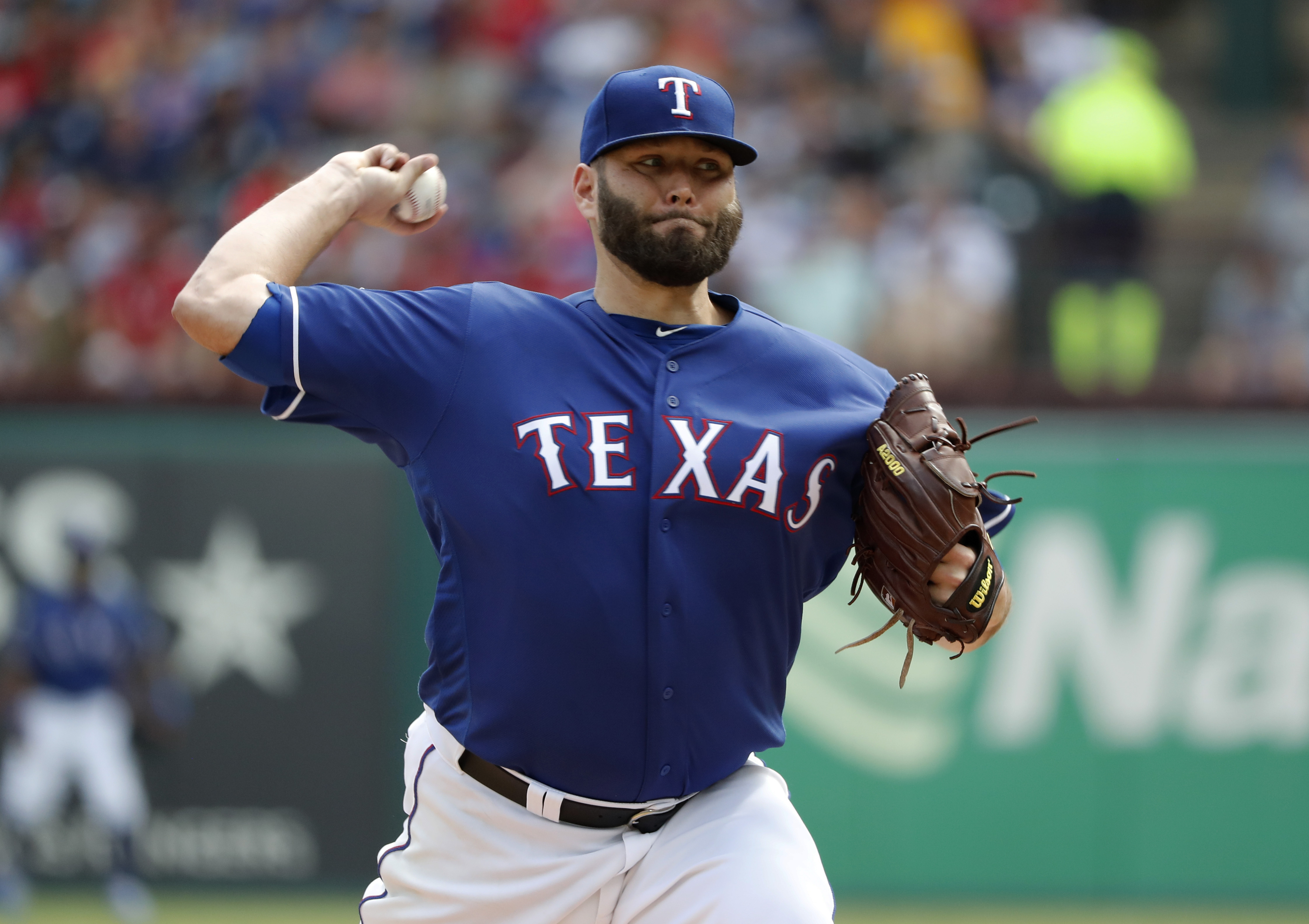 Arlington, Texas, USA. September 29, 2019: Former Texas Ranger