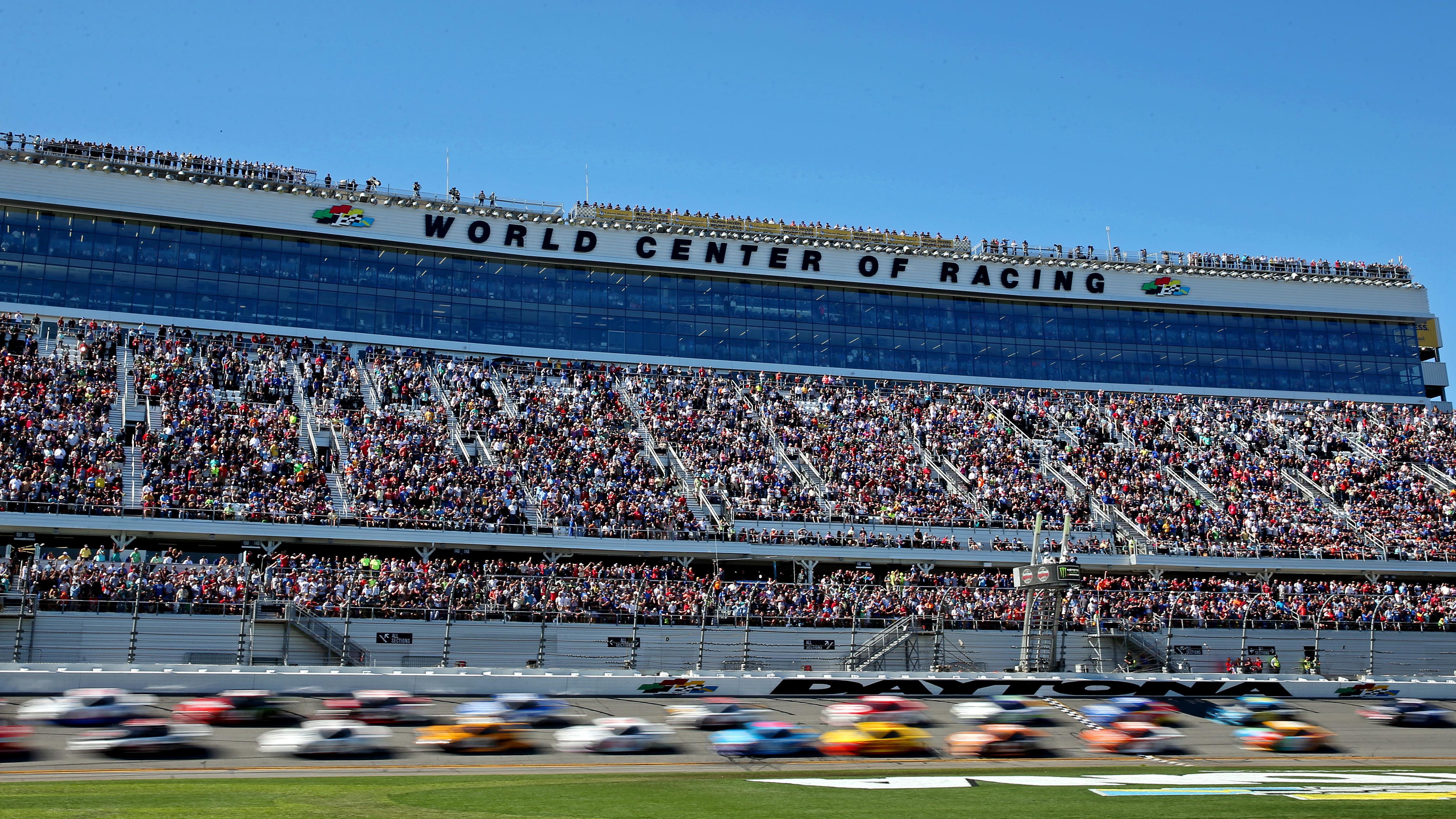 Top-10 finishing order after Stage 2 in the Daytona 500