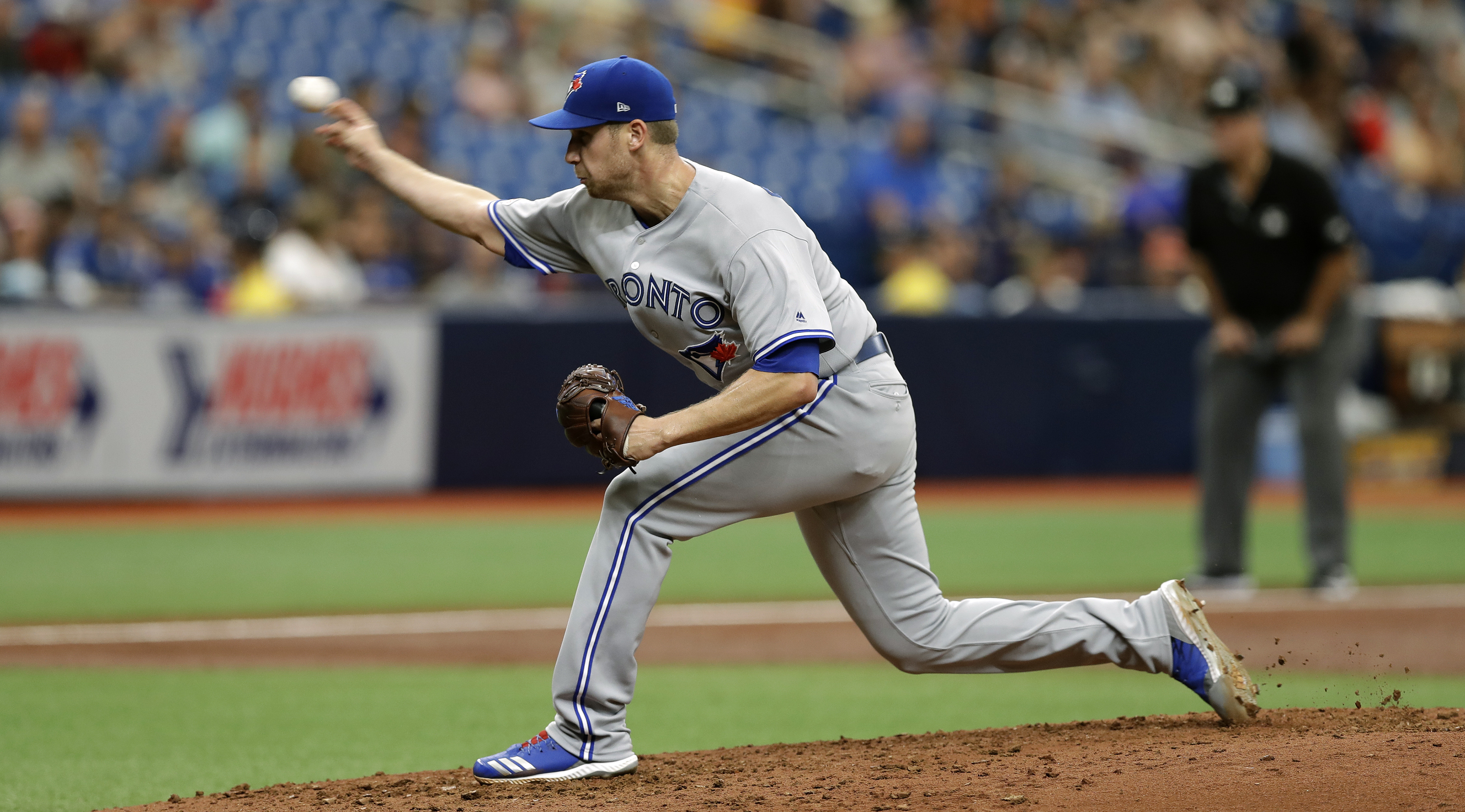 Stewart solid in relief, Blue Jays beat Rays 4-3