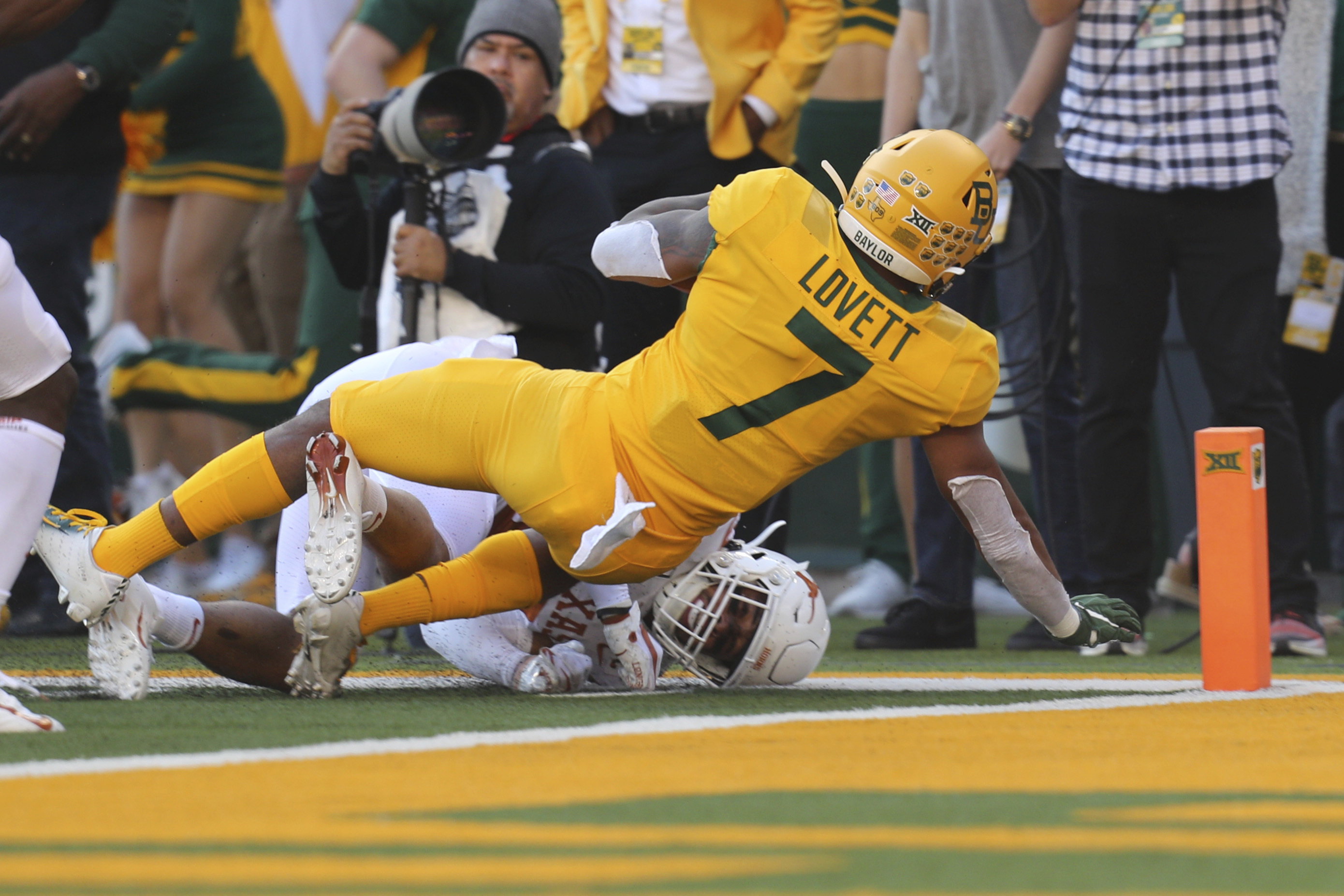 No. 13 Baylor in Big 12 title game with 24-10 win over Texas