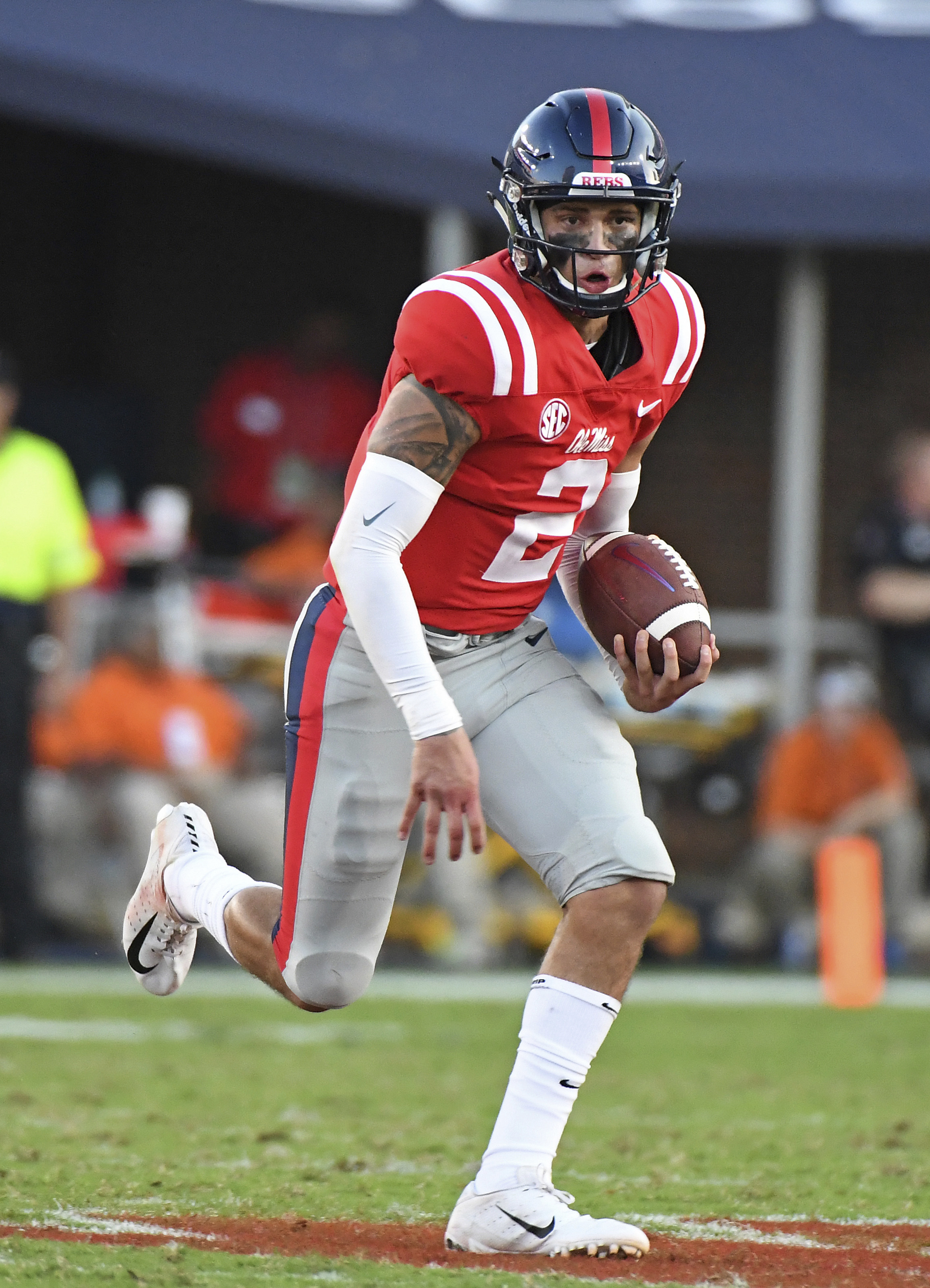 Ta’amu accounts for 5 TDs, Ole Miss routs ULM 70-21