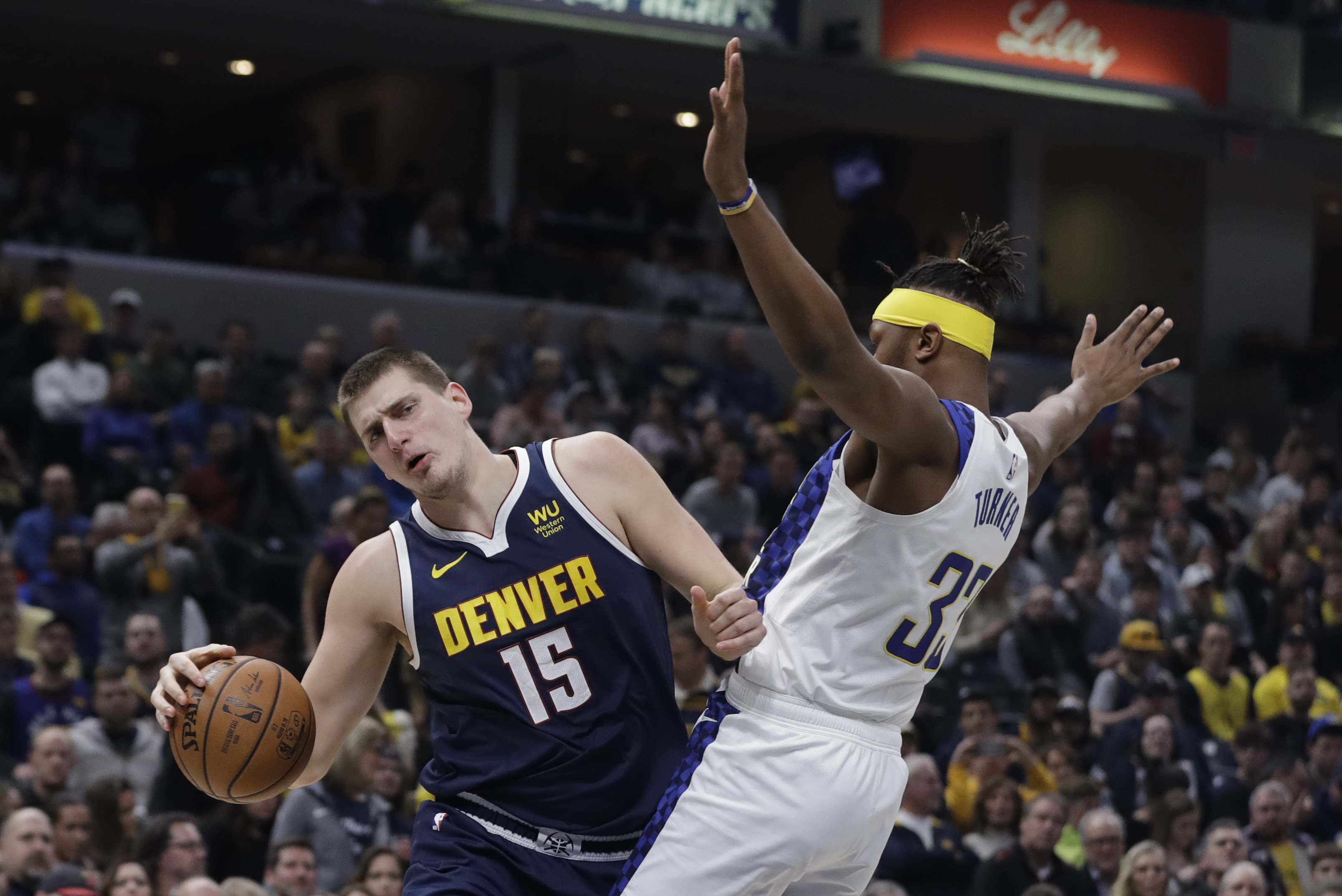 Nuggets use second-half rally to win at Indiana, 124-116
