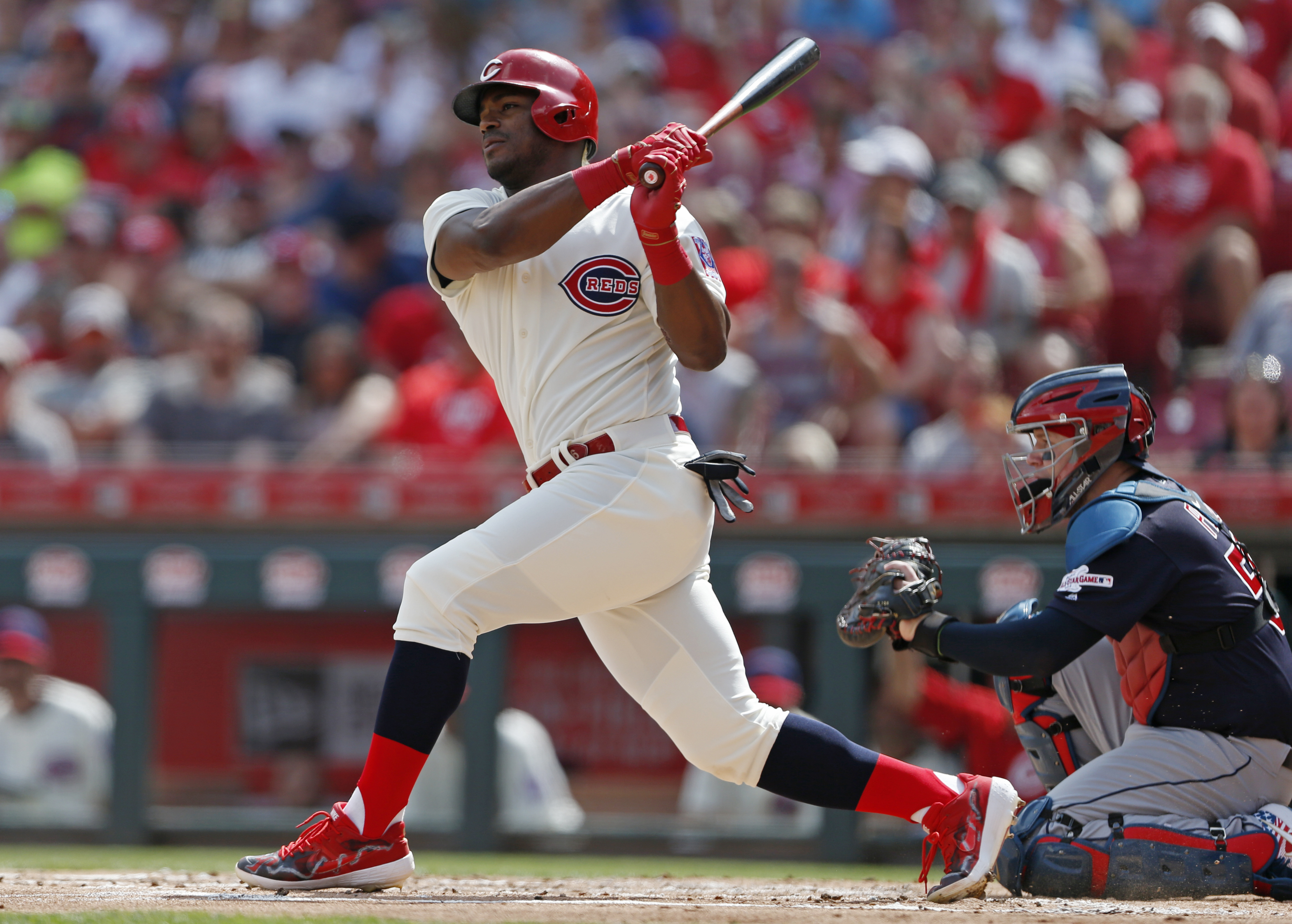 Puig eager to gain foothold after trade to Indians