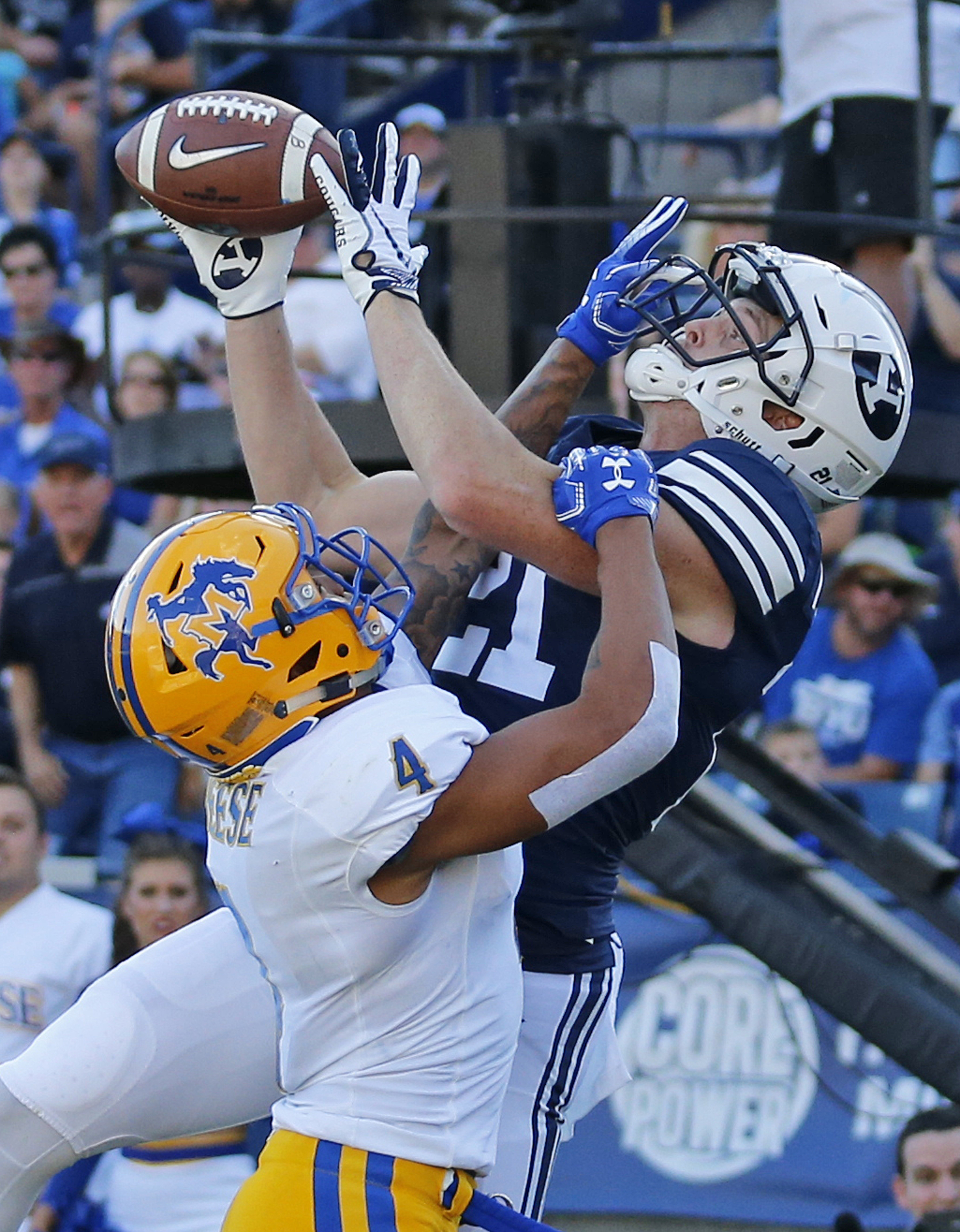 No. 25 BYU rolls past FCS McNeese State, 30-3