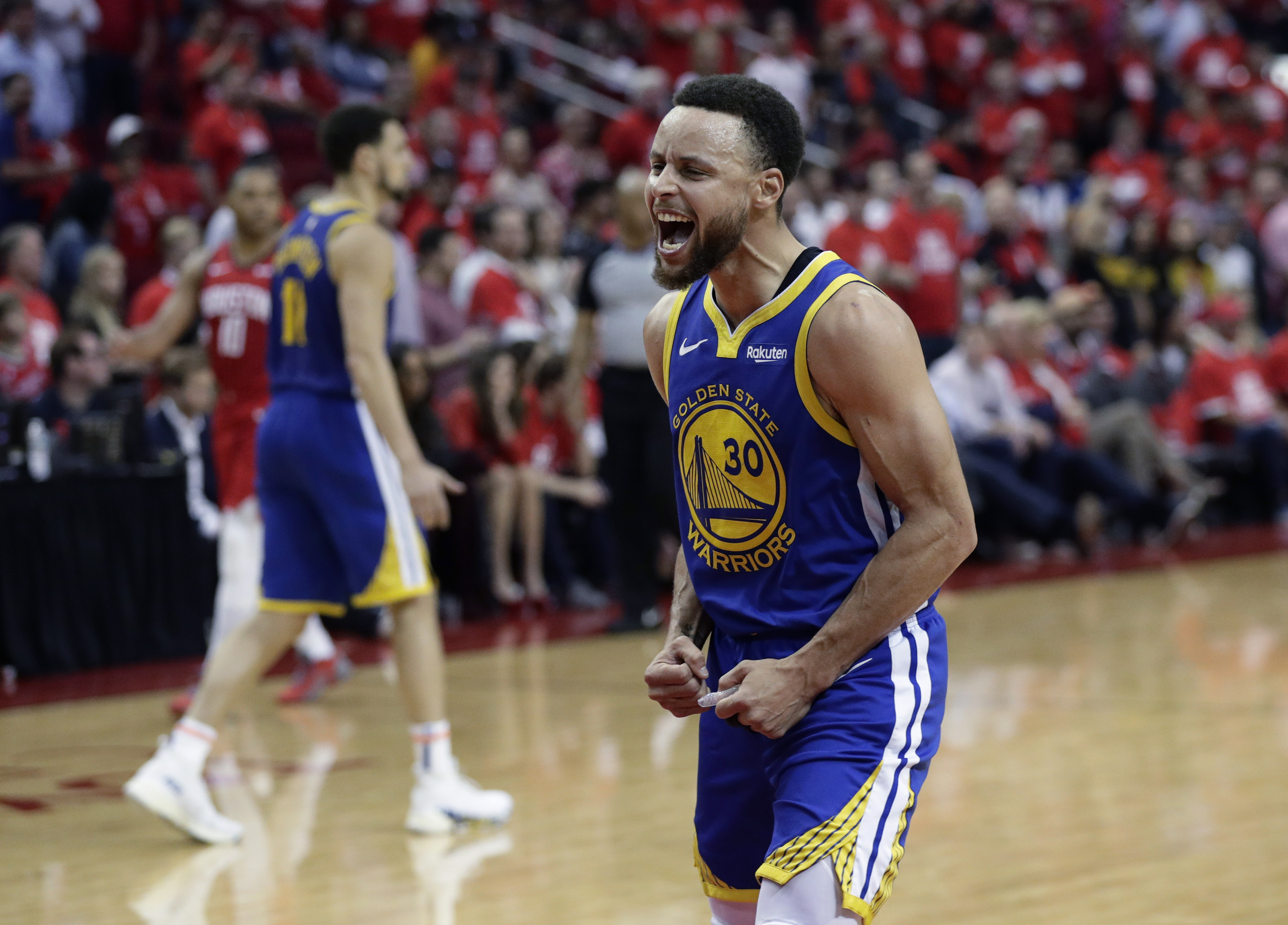 Warriors move to conference finals despite missing Durant