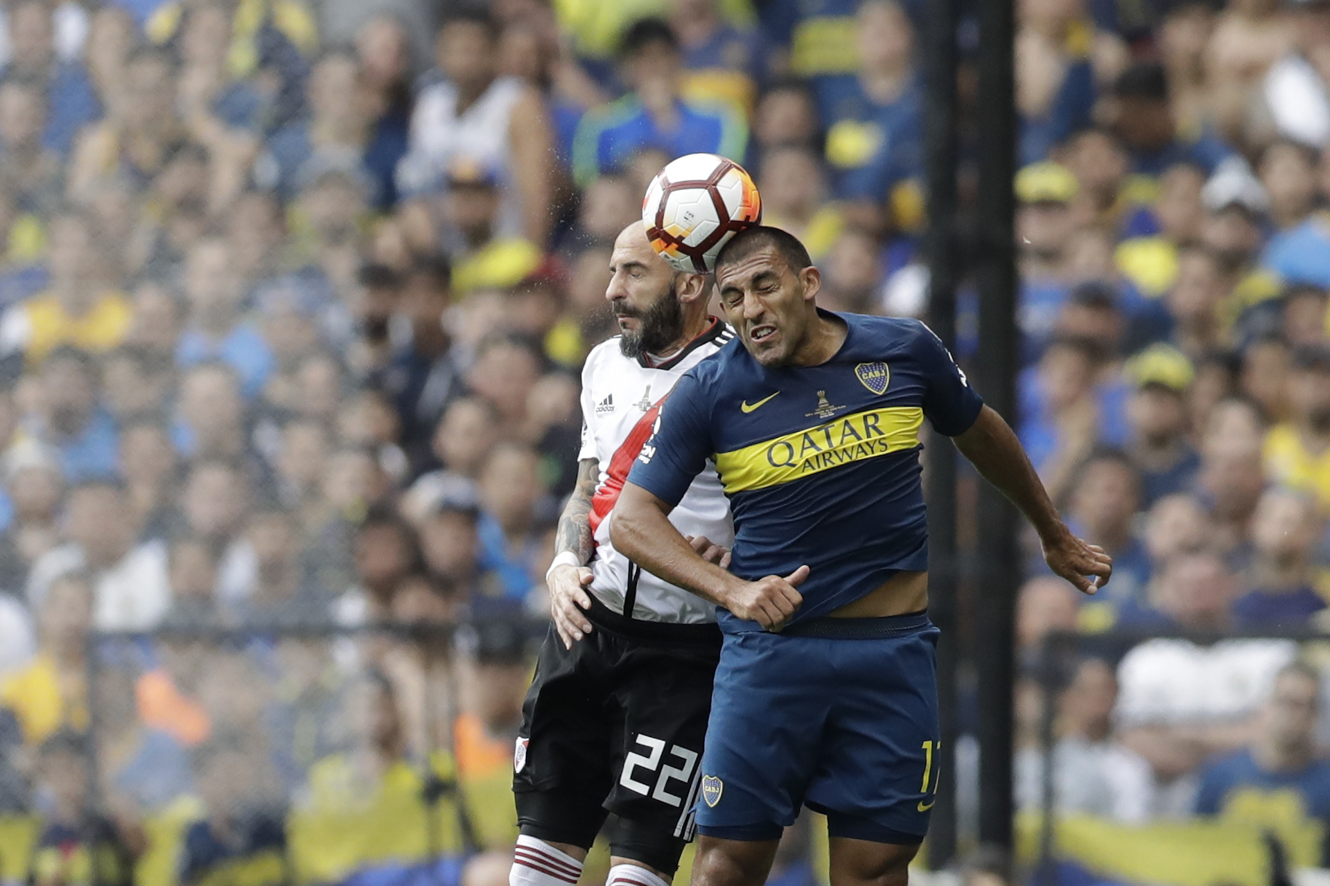 Boca, River draw 2-2 in first leg of Libertadores Cup final