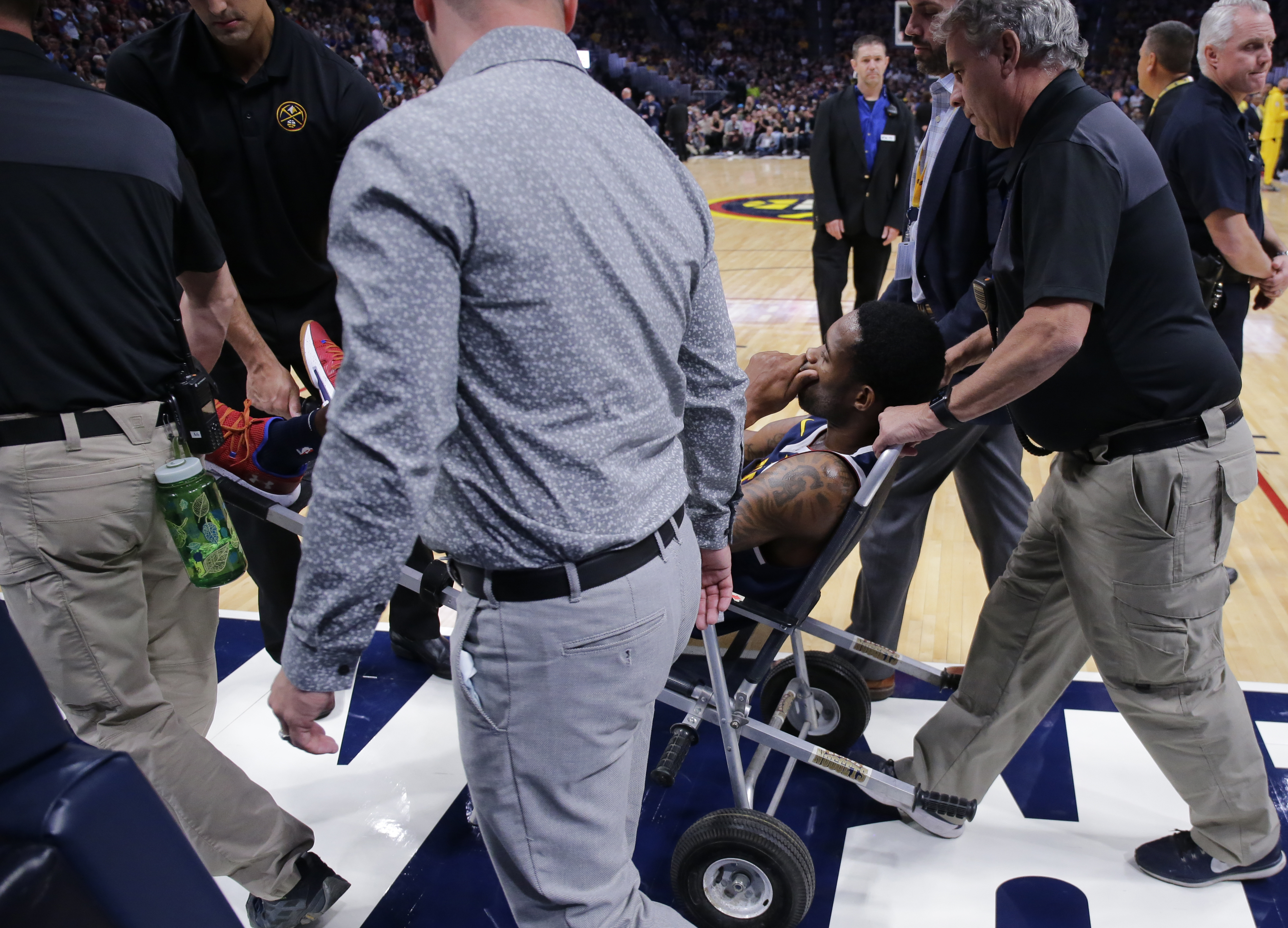 Nuggets forward Will Barton sidelined by hip injury