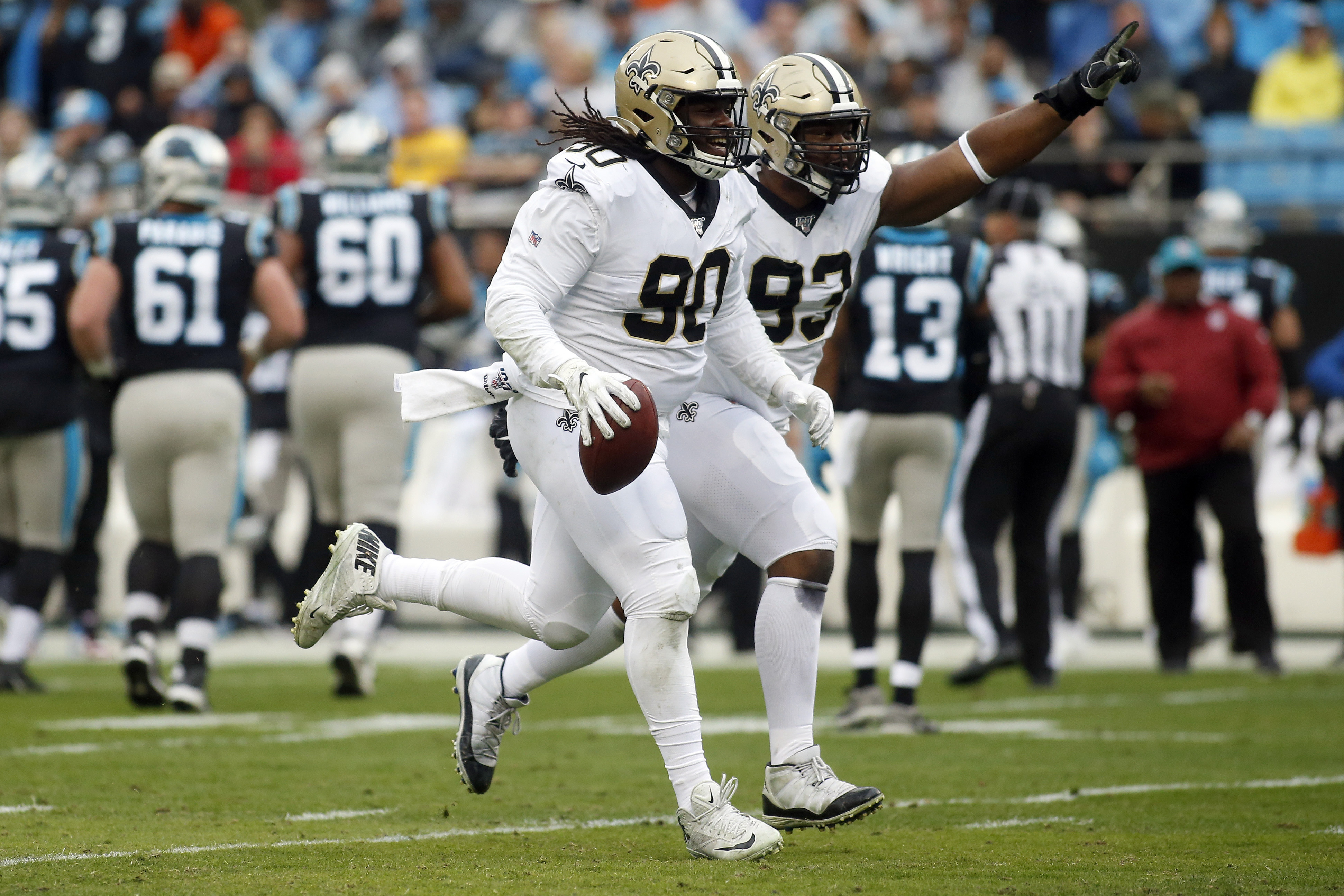 Saints finish 13-3 but miss out on first-round bye