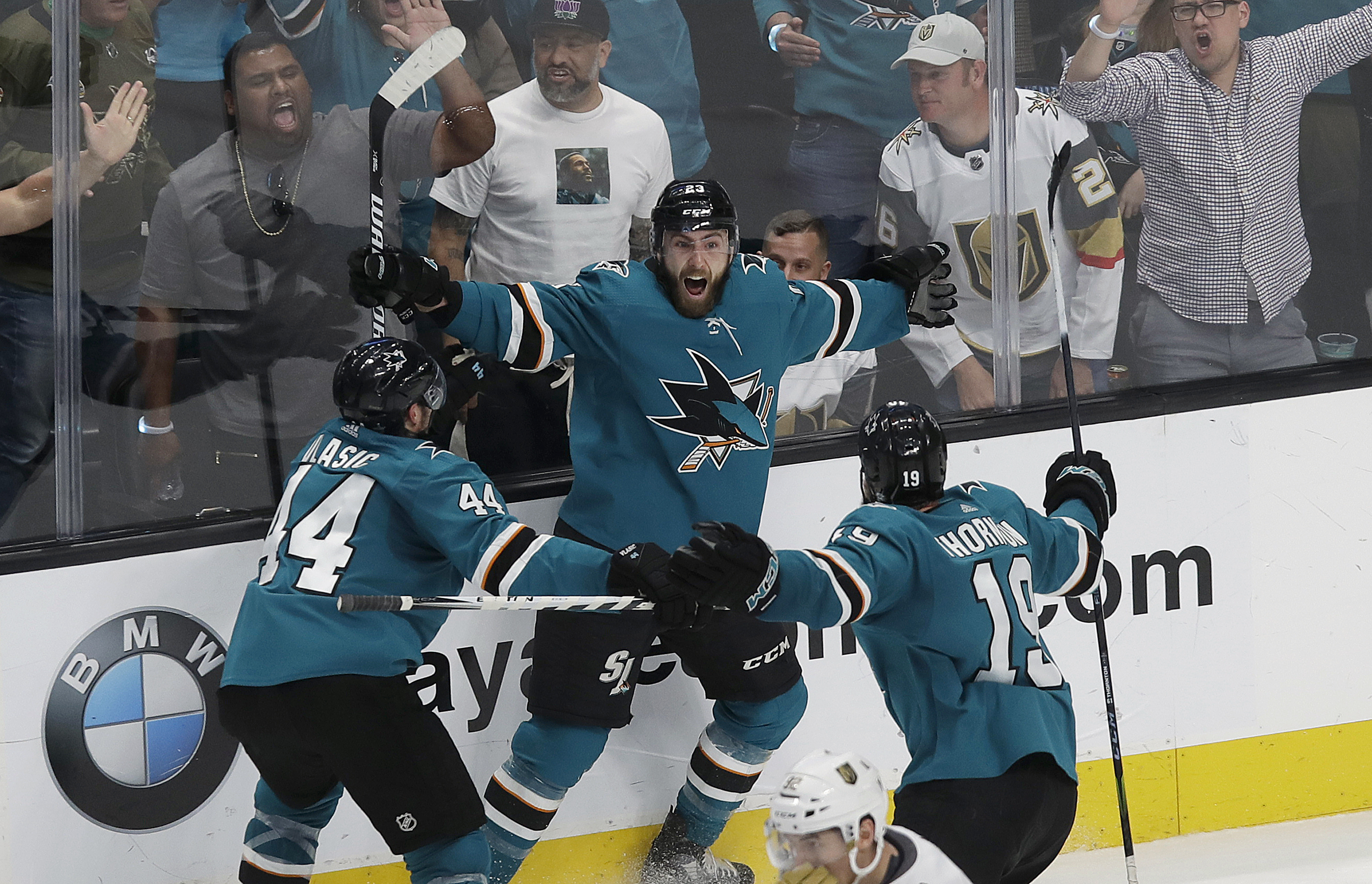 Banged-up Sharks prepare for 2nd-round series vs. rested Avs
