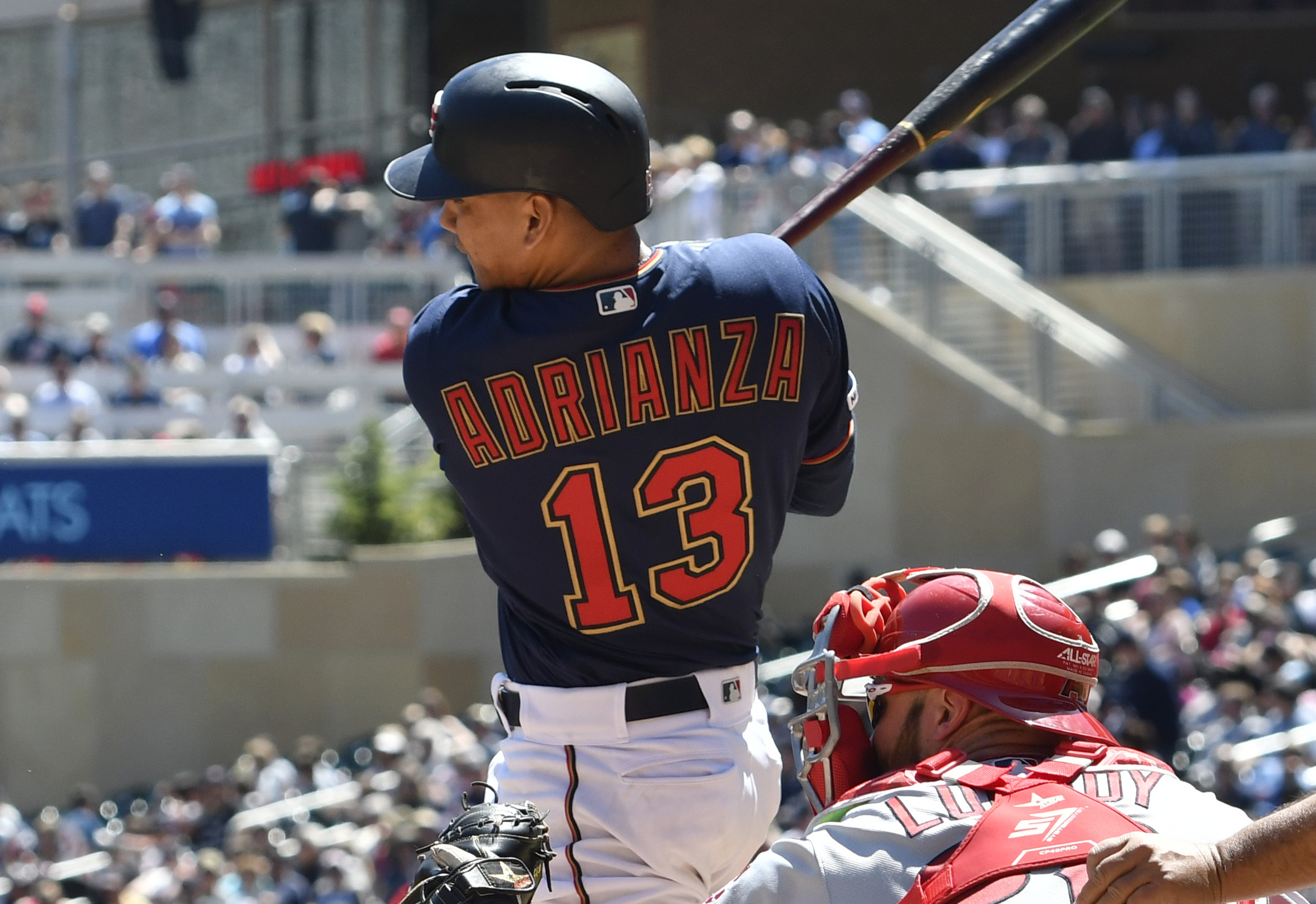 Twins hold on for 8-7 win after tense 3-run 9th by Angels