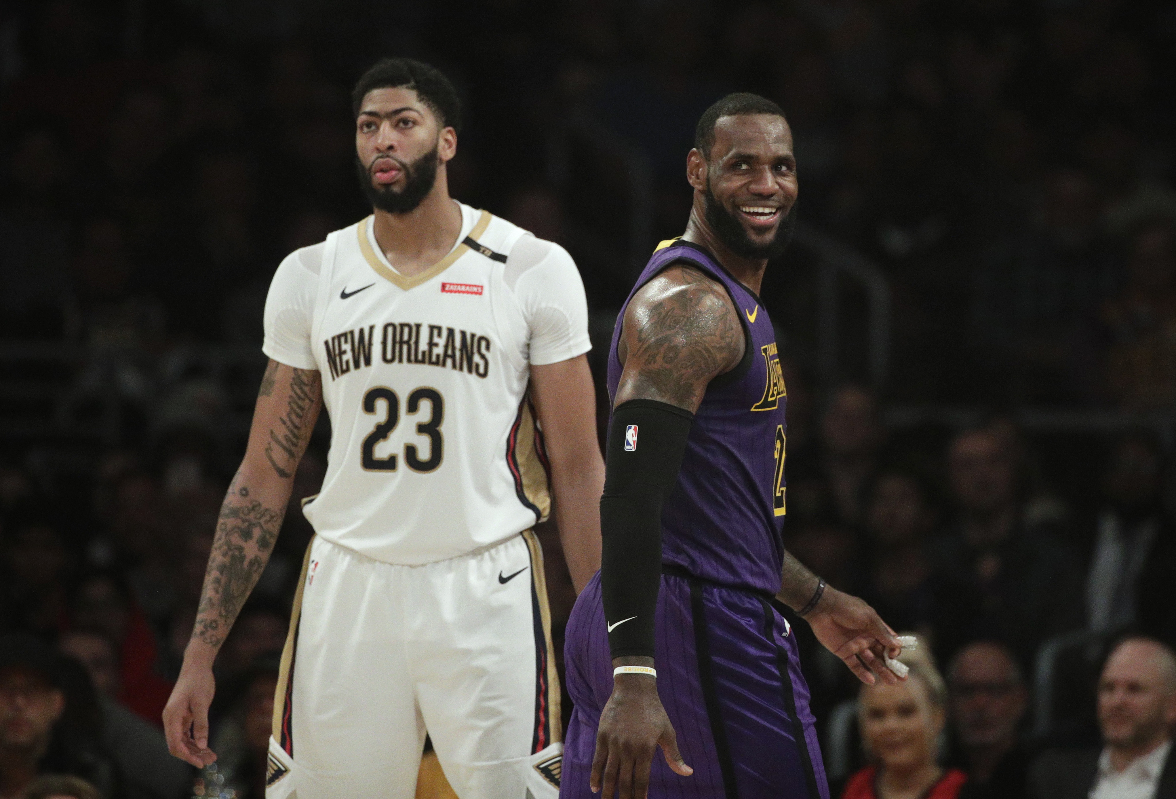 LeBron James gets triple-double, Lakers top Pelicans 112-104