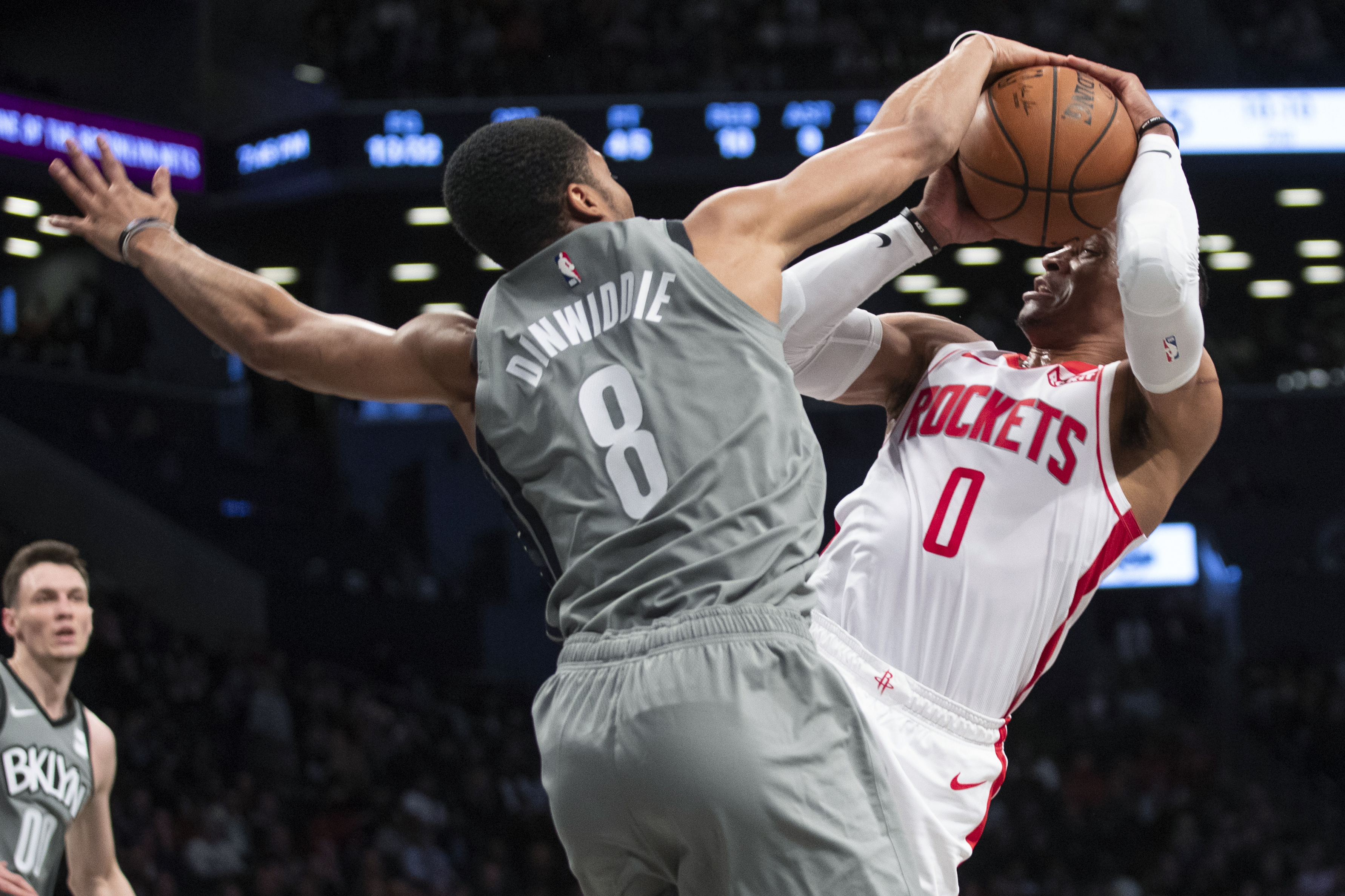 Nets slow down Harden, Rockets in 123-116 victory