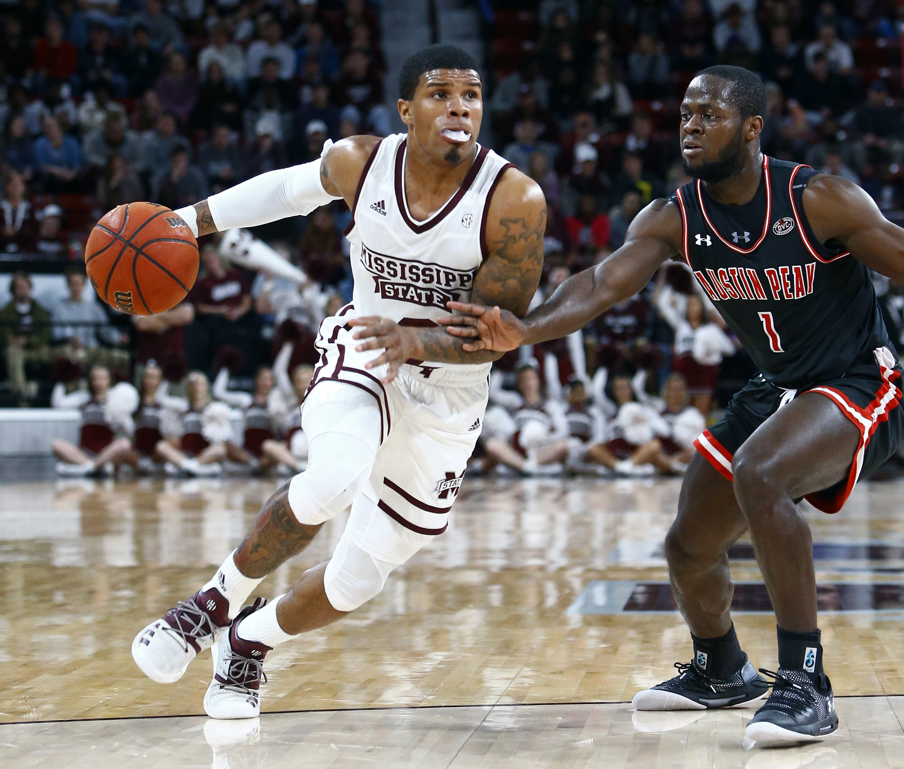 No. 18 Mississippi St cruises past Austin Peay 95-67