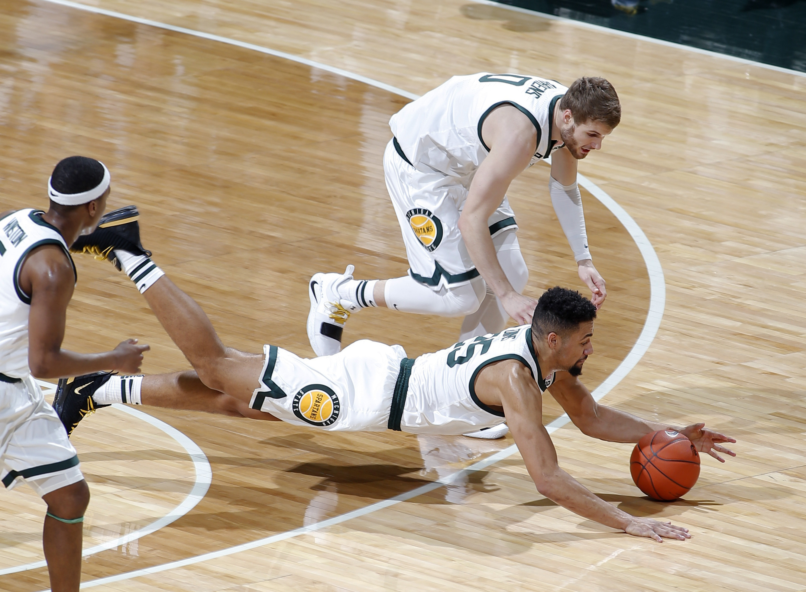 No. 6 Michigan State beats No. 13 Maryland 69-55