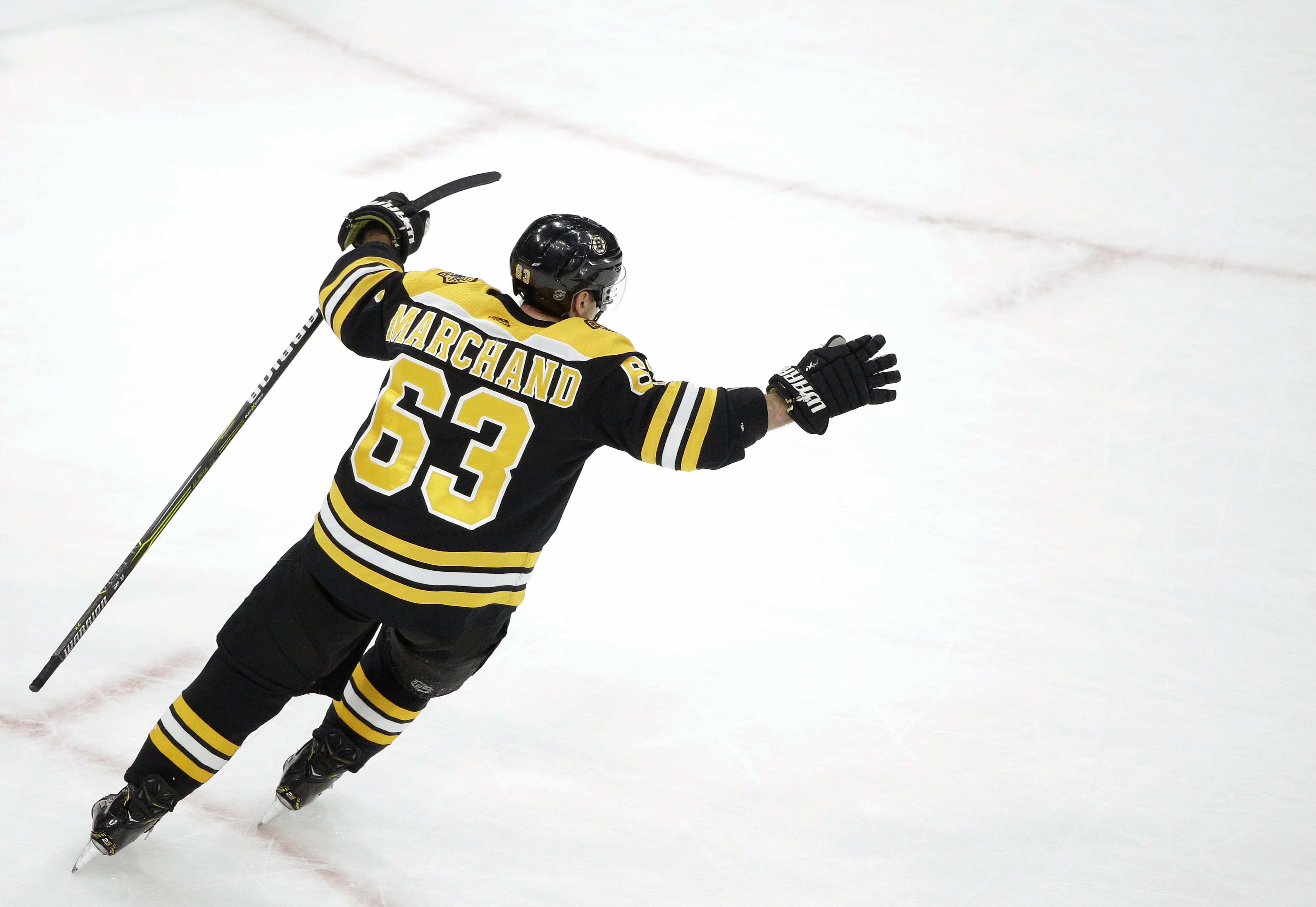 Marchand’s OT goal lifts Bruins over Avalanche 2-1