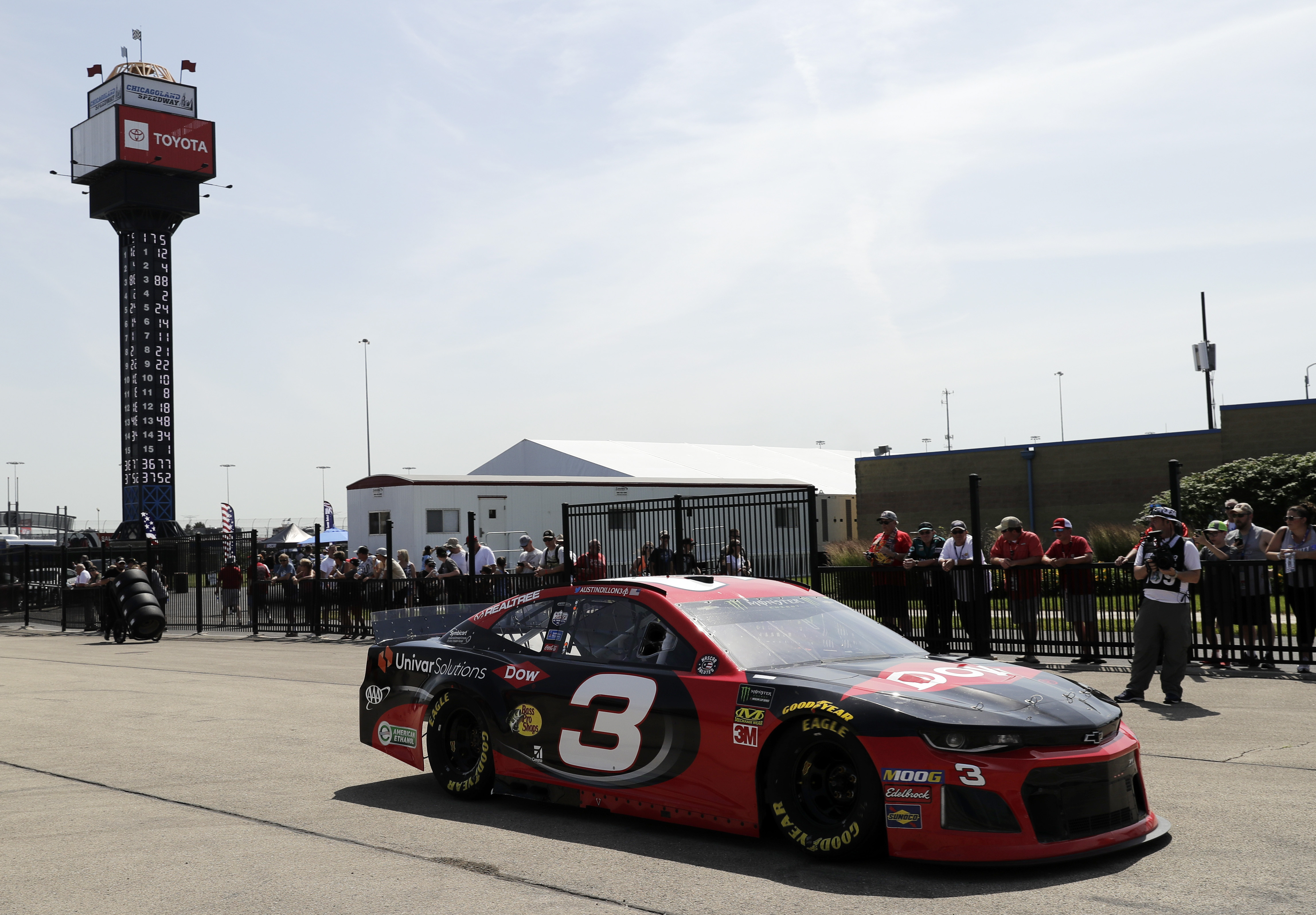 Bowman gets 1st Cup Series win at Chicagoland