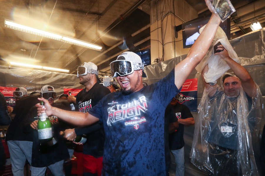 Top Tweets: Twins celebrate AL Central title