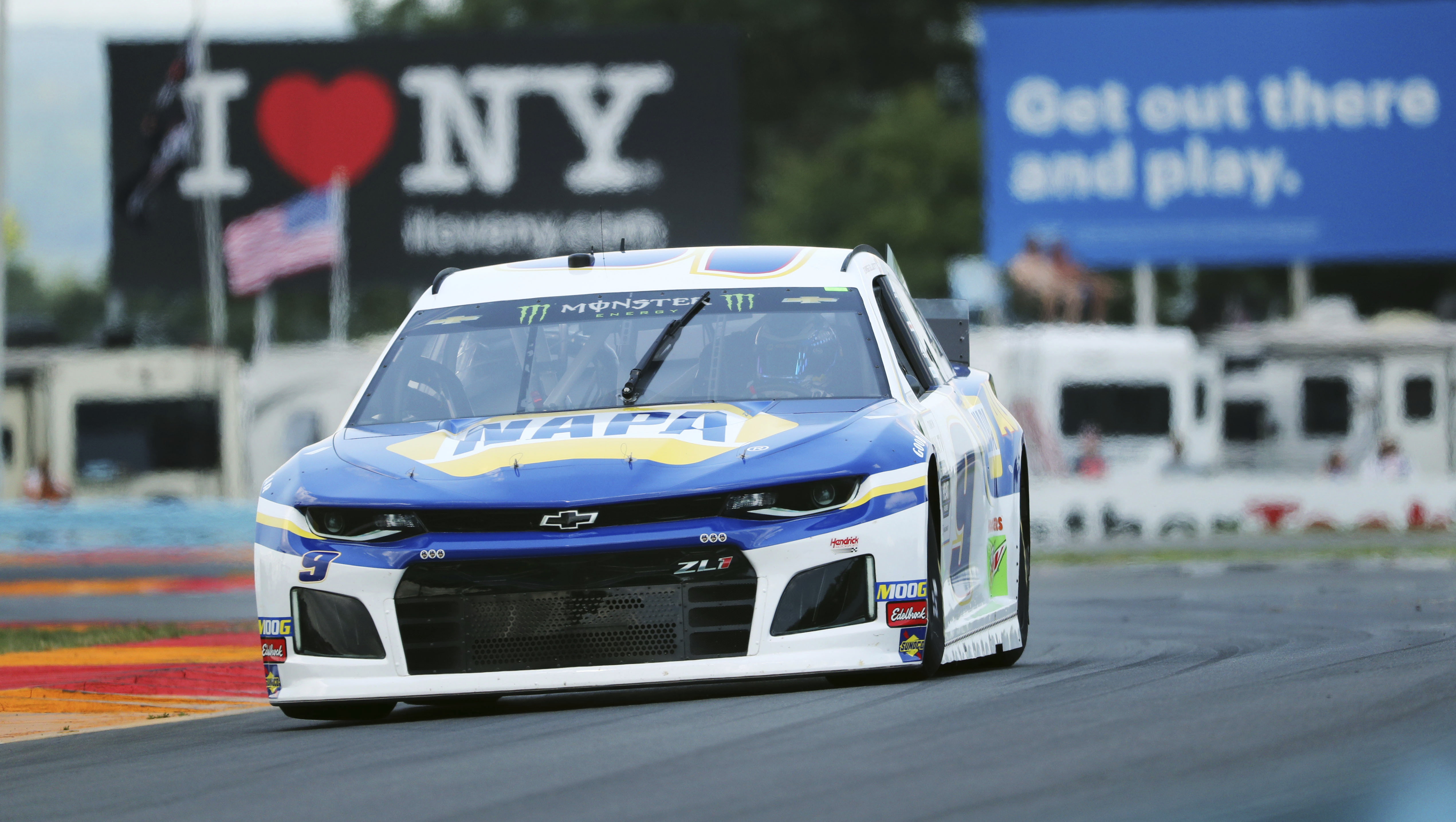 The Latest: Elliott wins NASCAR Cup race at The Glen