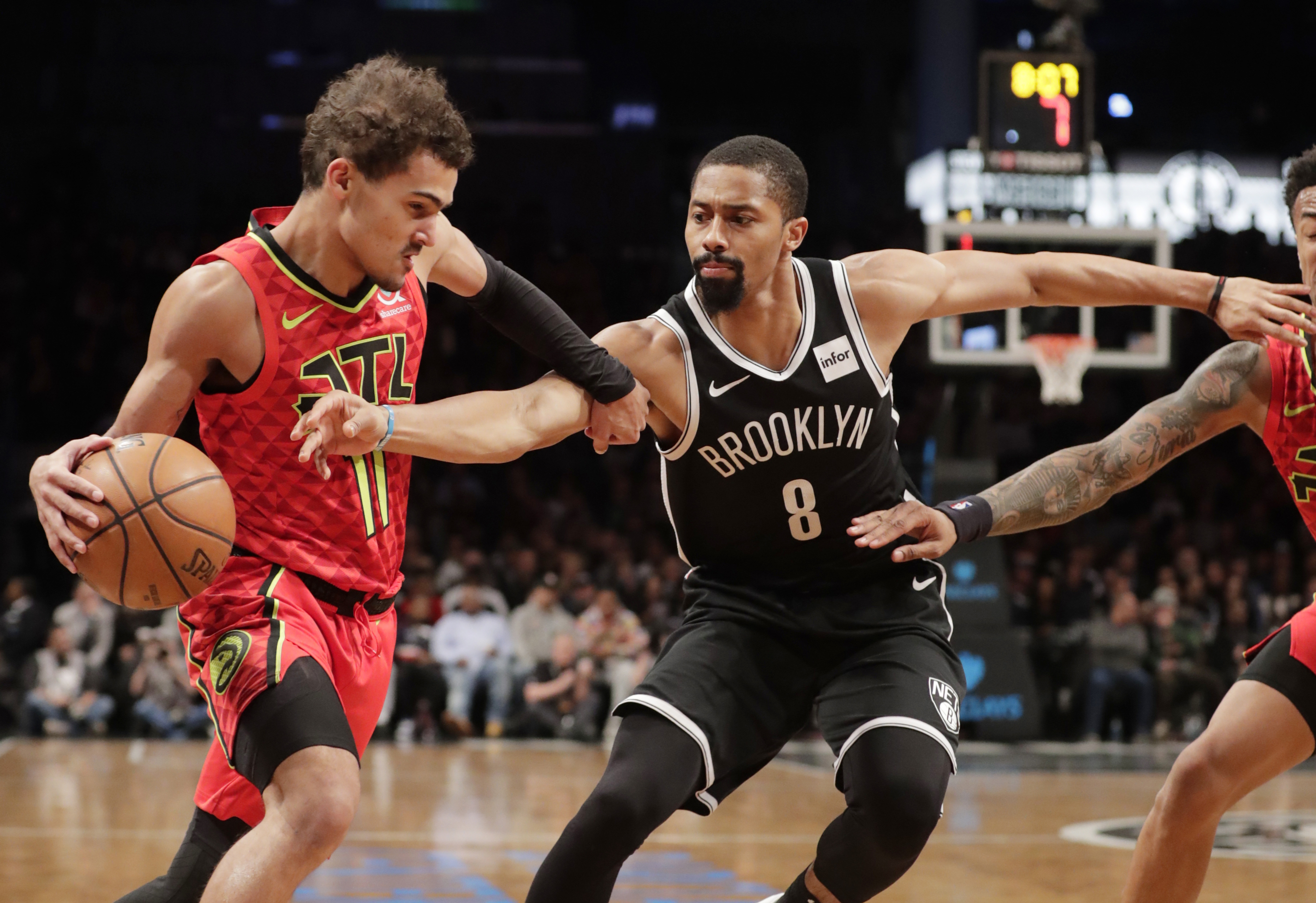 Russell, Nets climb out of early hole to beat Hawks