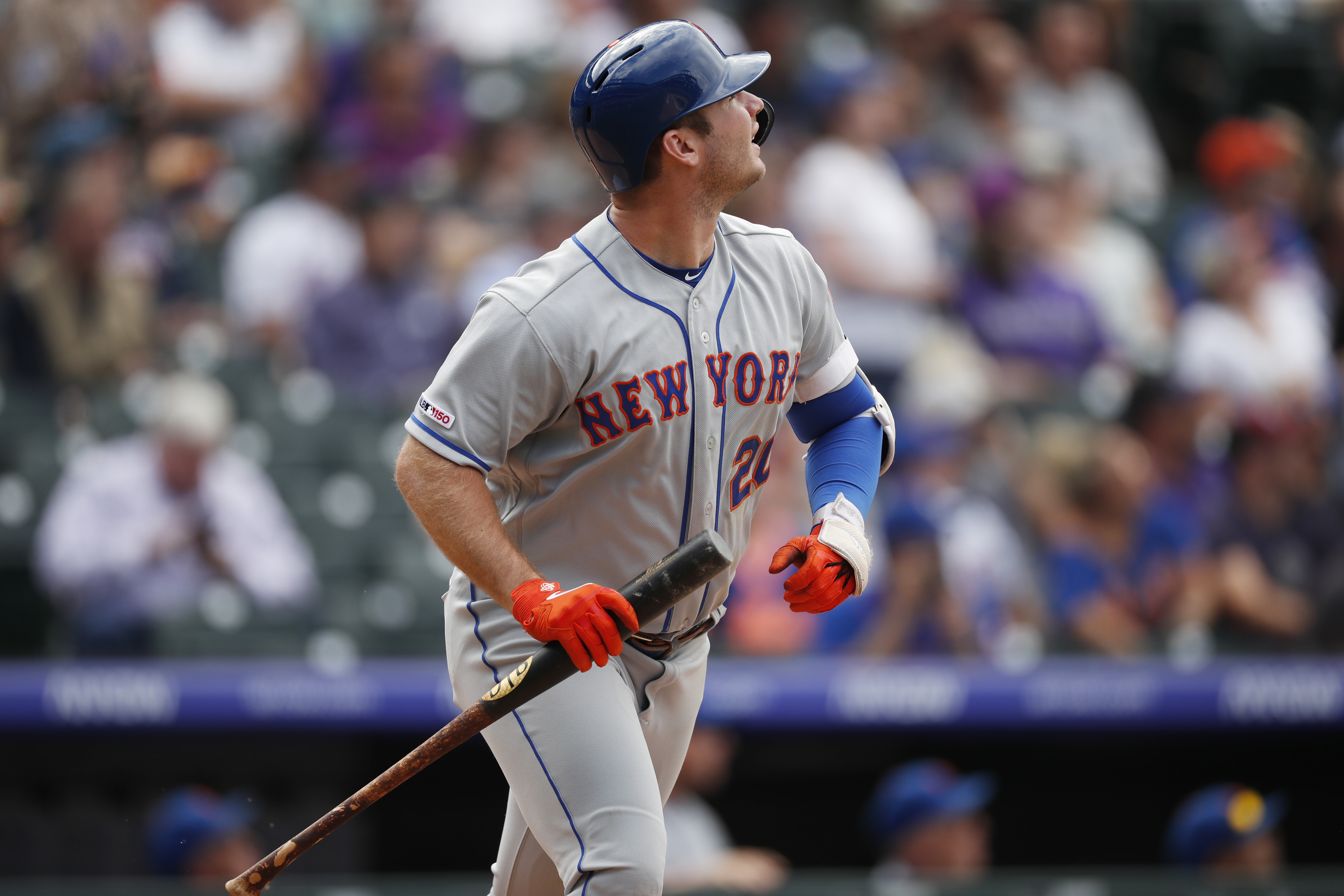 Alonso hits 49th HR, helps Mets rally in 9th to beat Rockies
