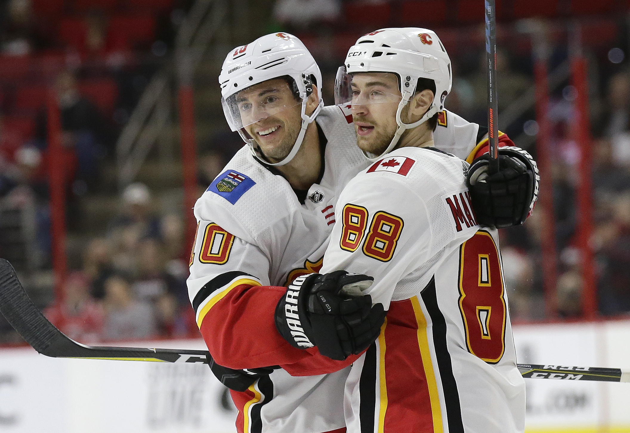 Ryan, Lindhom, Hanifin lift Flames in return to Raleigh