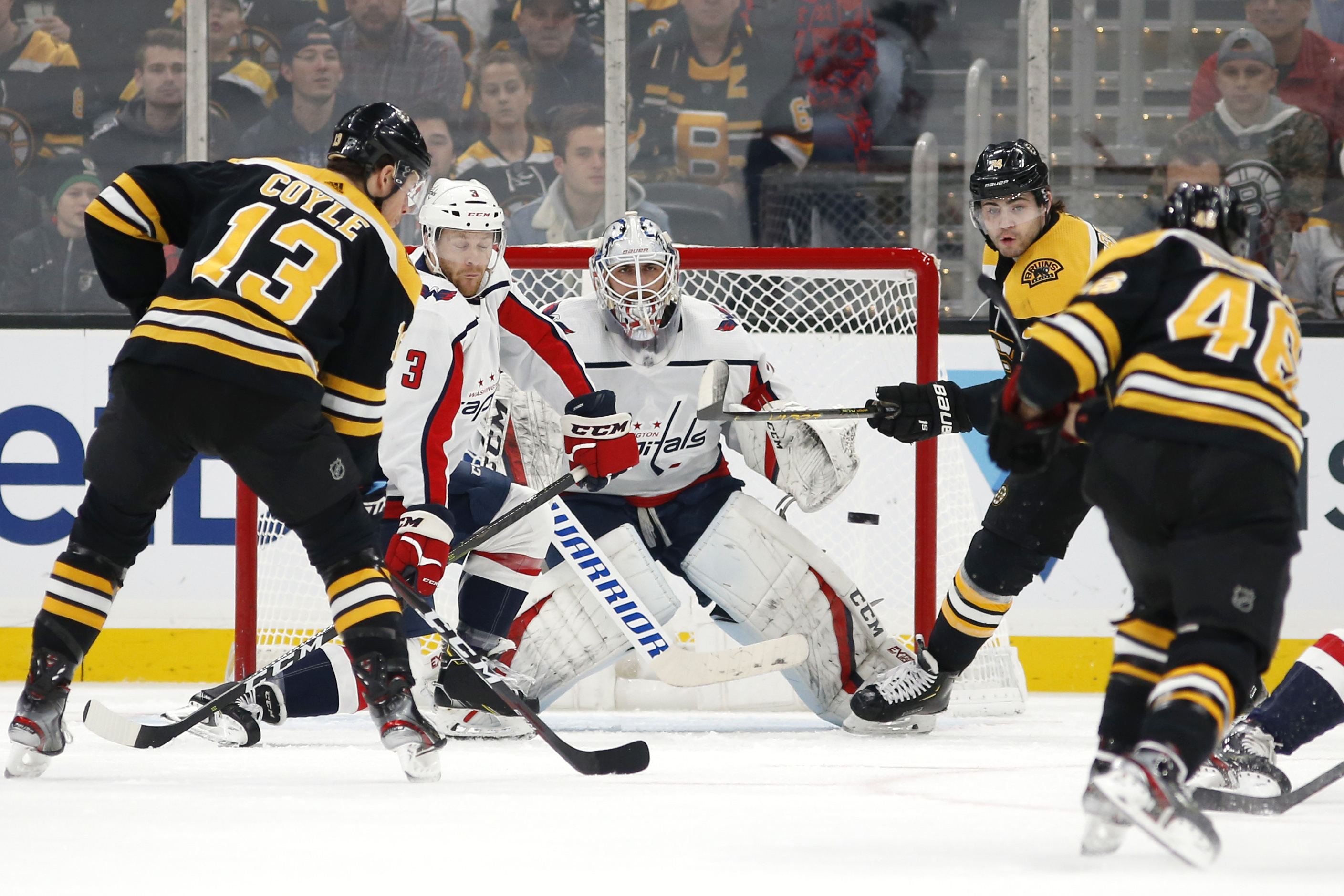 Bruins ride 4-goal 1st period to 7-3 rout of Capitals