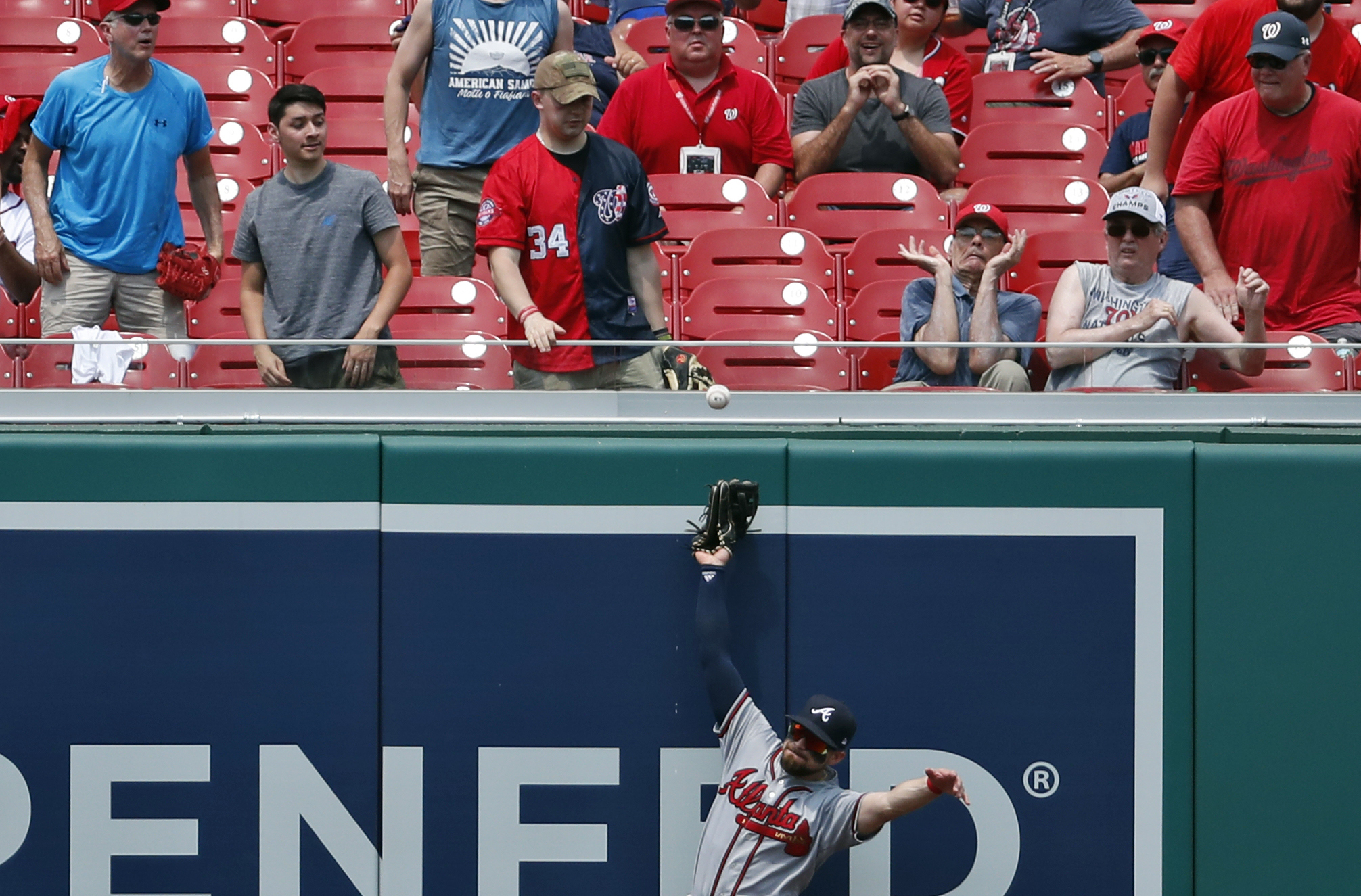 Harper, Zimmerman HRs send Nats past Braves 8-3 in 1st game