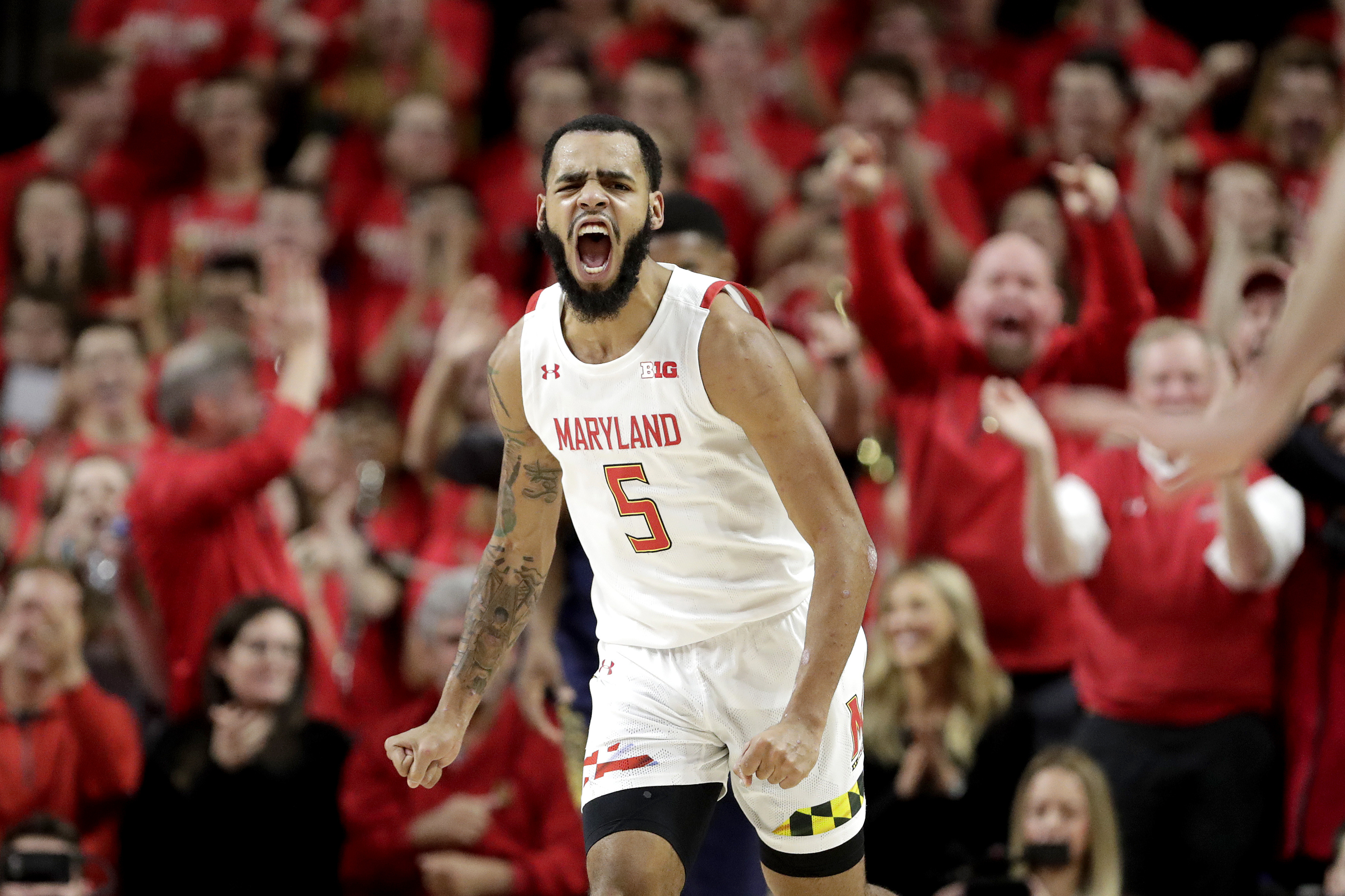Jalen Smith's double-double helps Maryland rout Notre Dame
