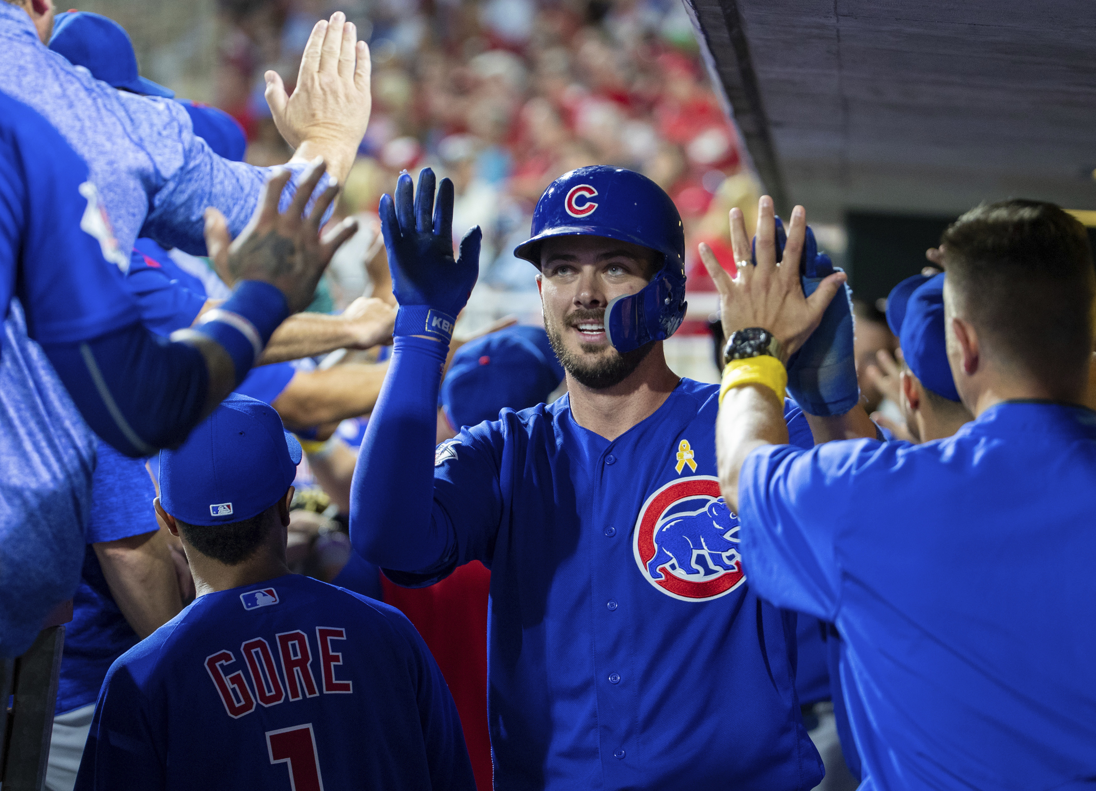 Bryant has 2 hits in return from DL, Cubs beat Phillies