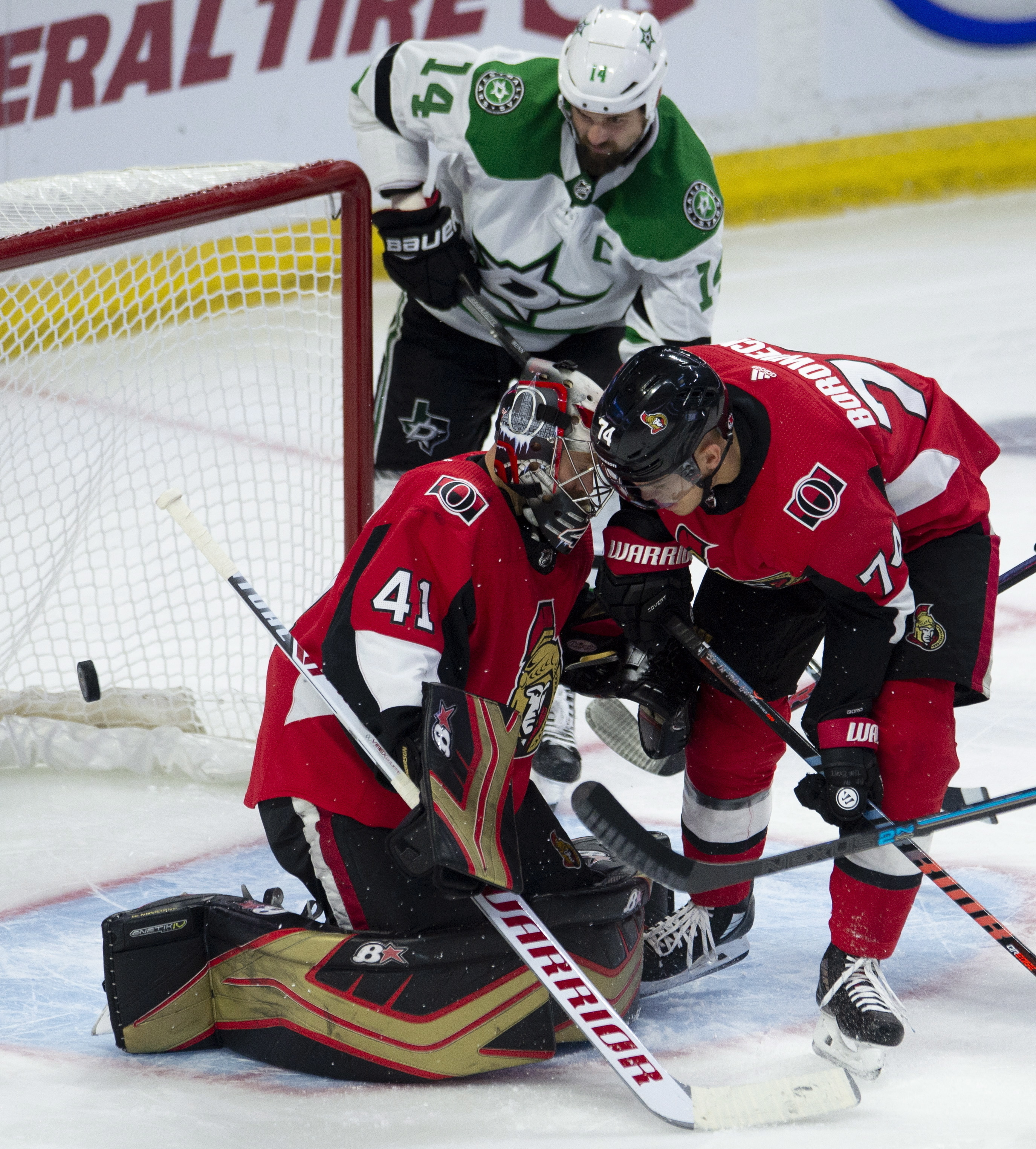 Anderson stops 37 shots as Senators beat Stars 4-1