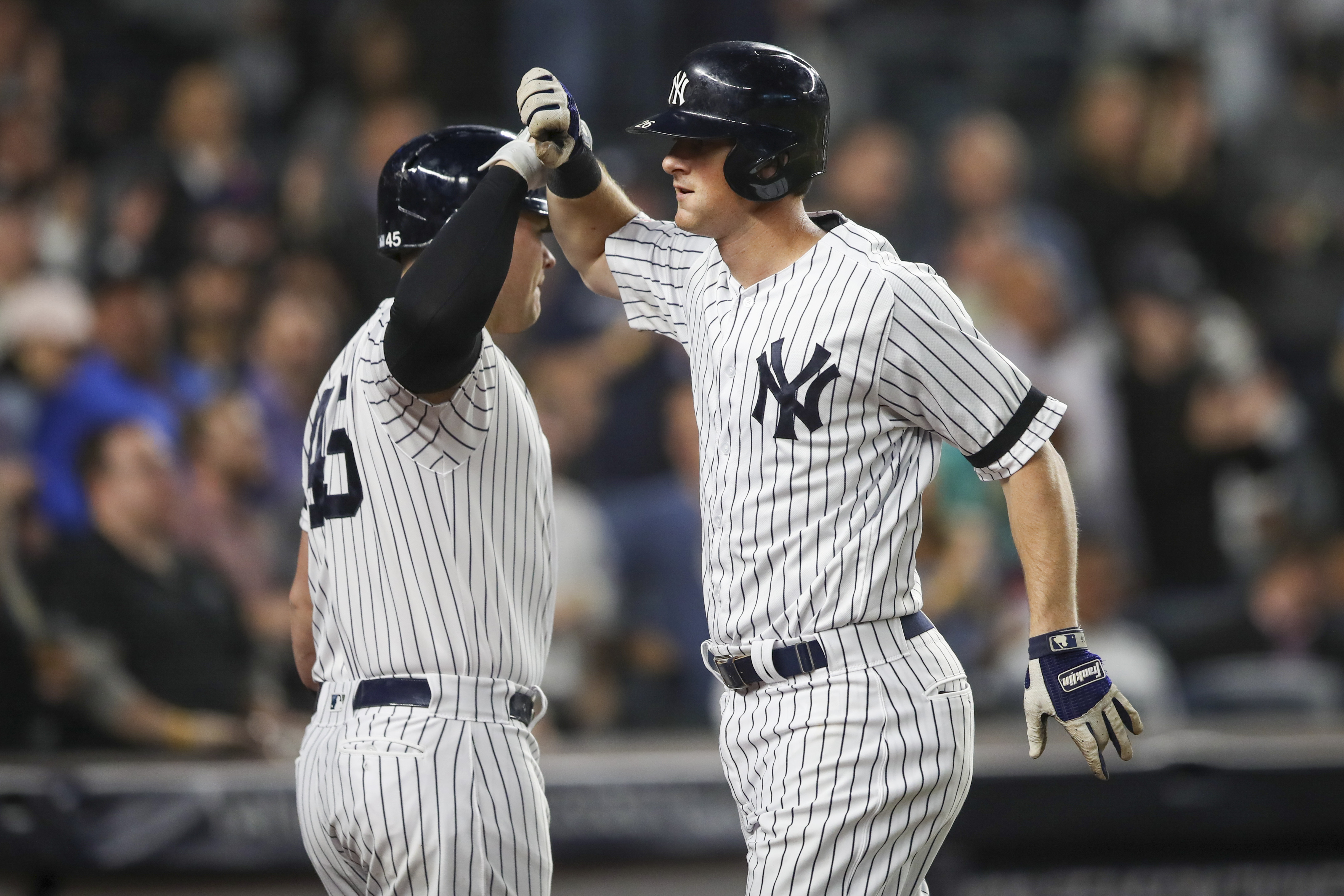 Yankees beat Angels 9-1, claim 1st AL East title since 2012