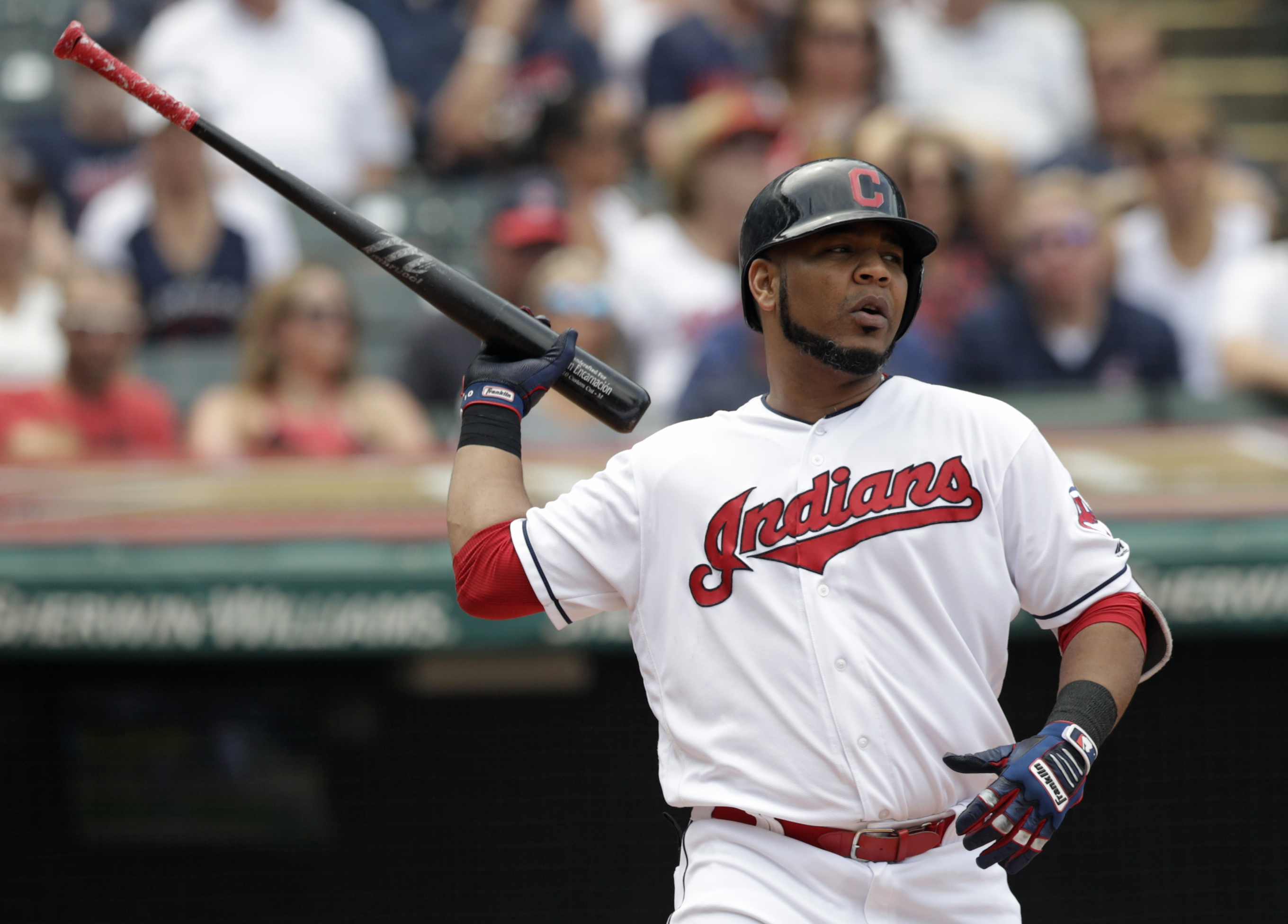 Indians await MRI results before DL decision on Encarnacion