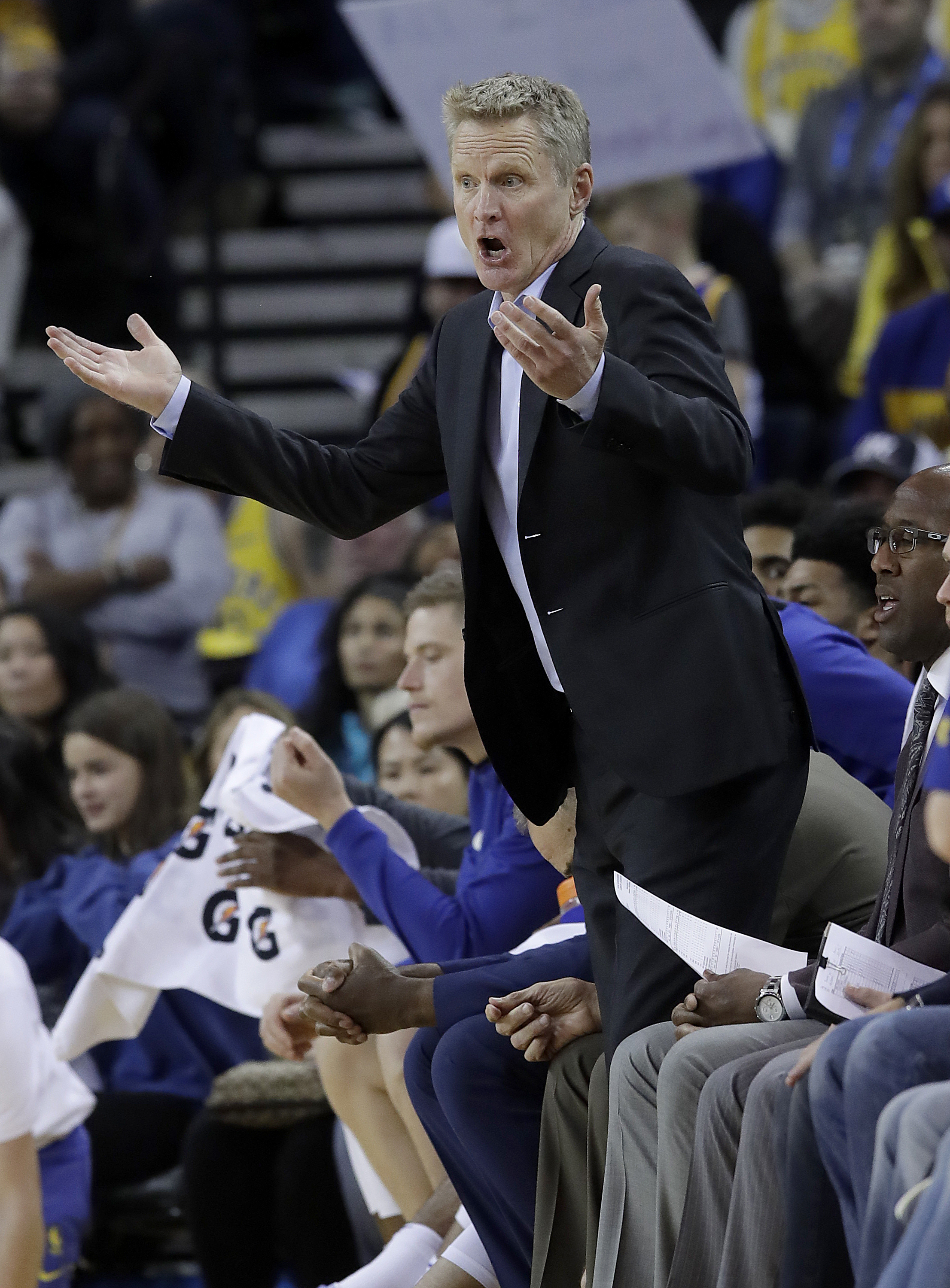 Kerr acknowledges cursing out of frustration with Green