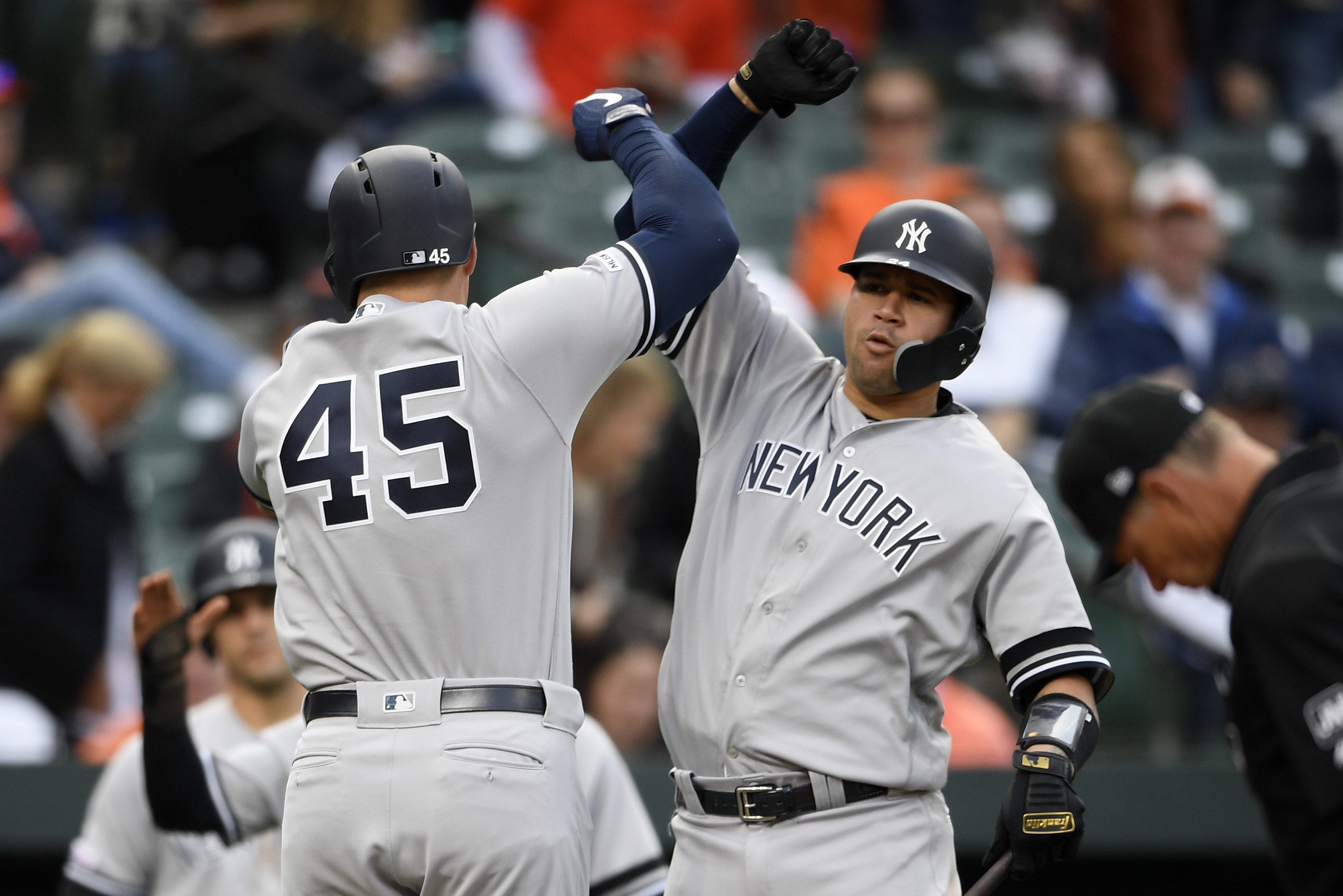 Torres’ 2 HRs, 4 RBIs helps Yankees beat Orioles 8-4