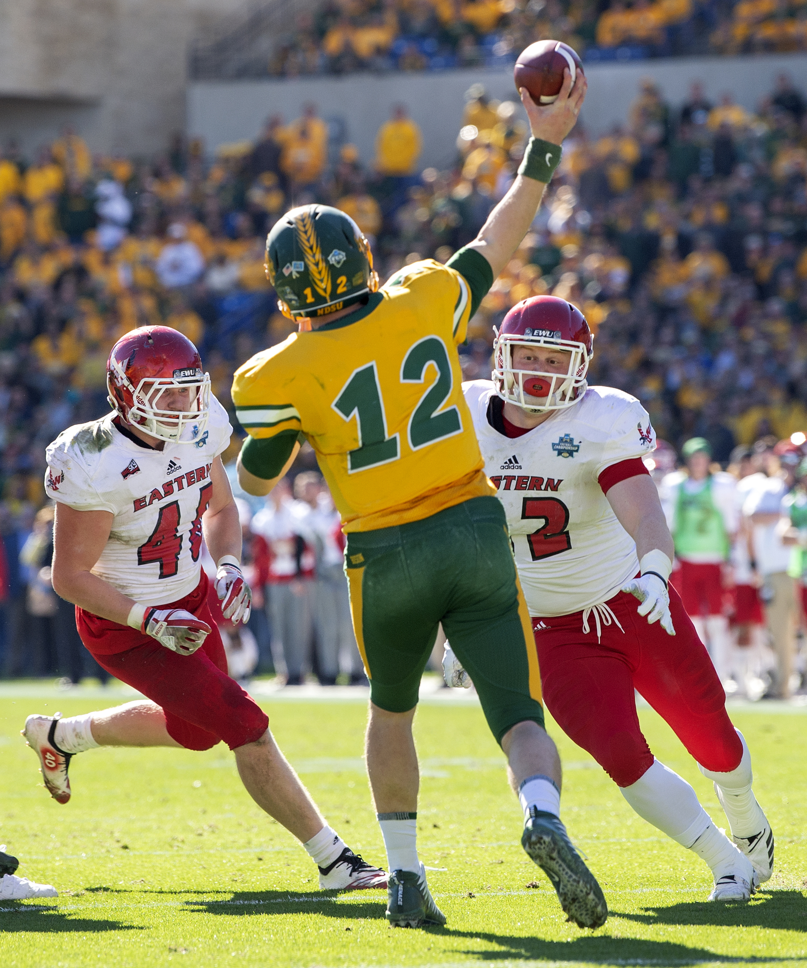 North Dakota St wins 7th FCS title, tops Eastern Wash 38-24