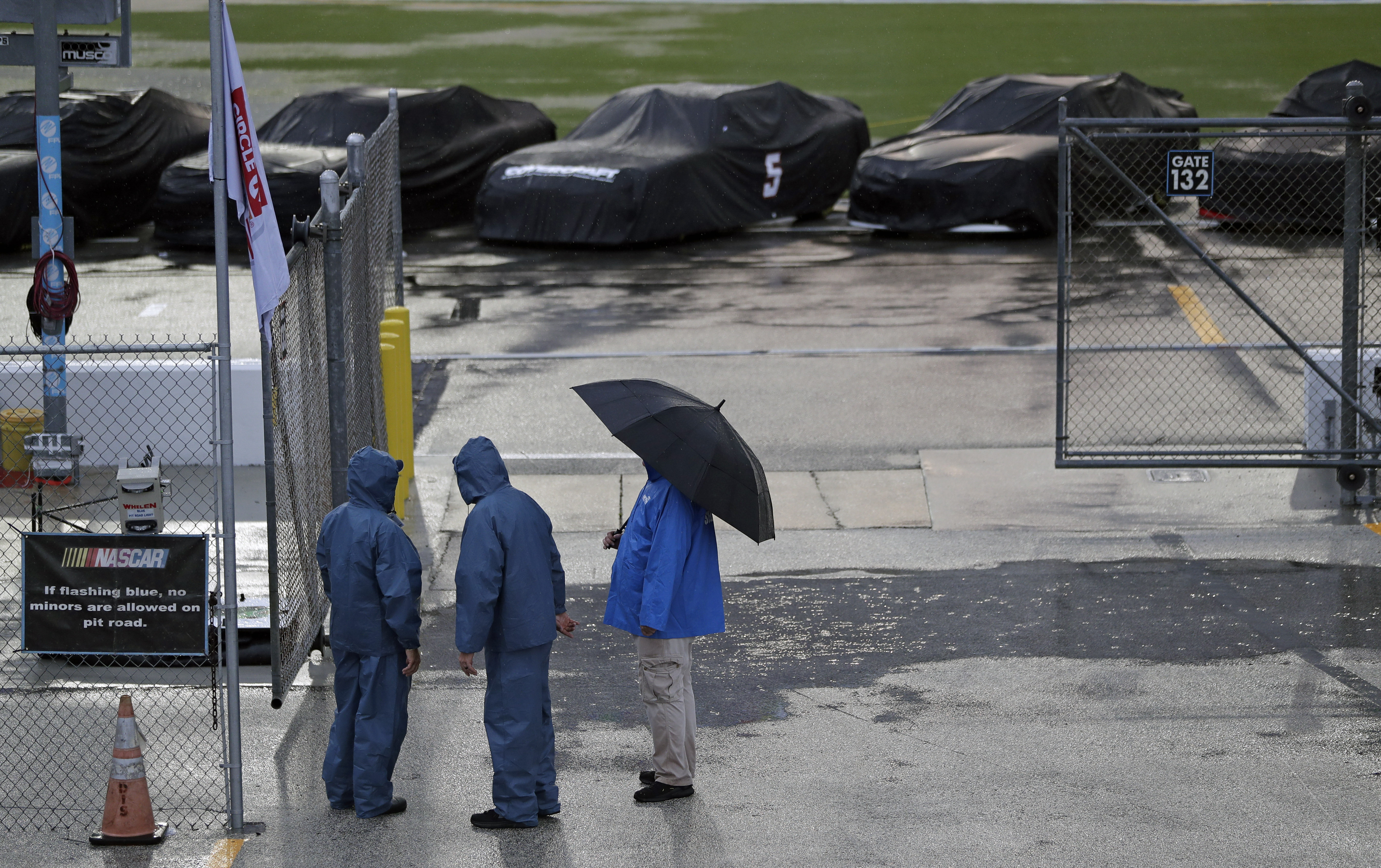 Rain postpones NASCAR's final holiday visit to Daytona