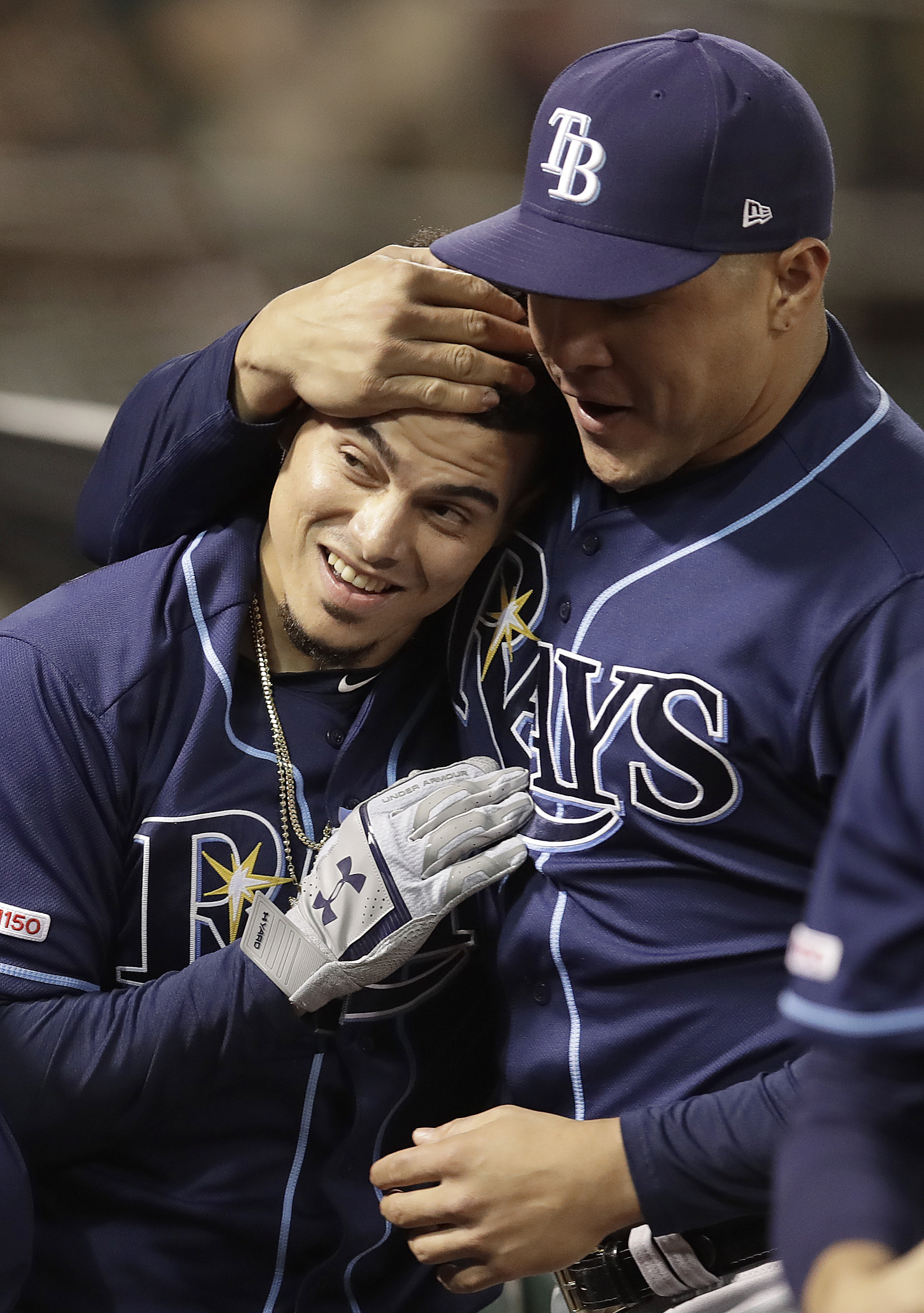 Adames homer helps Rays end road skid, beat A's 5-3