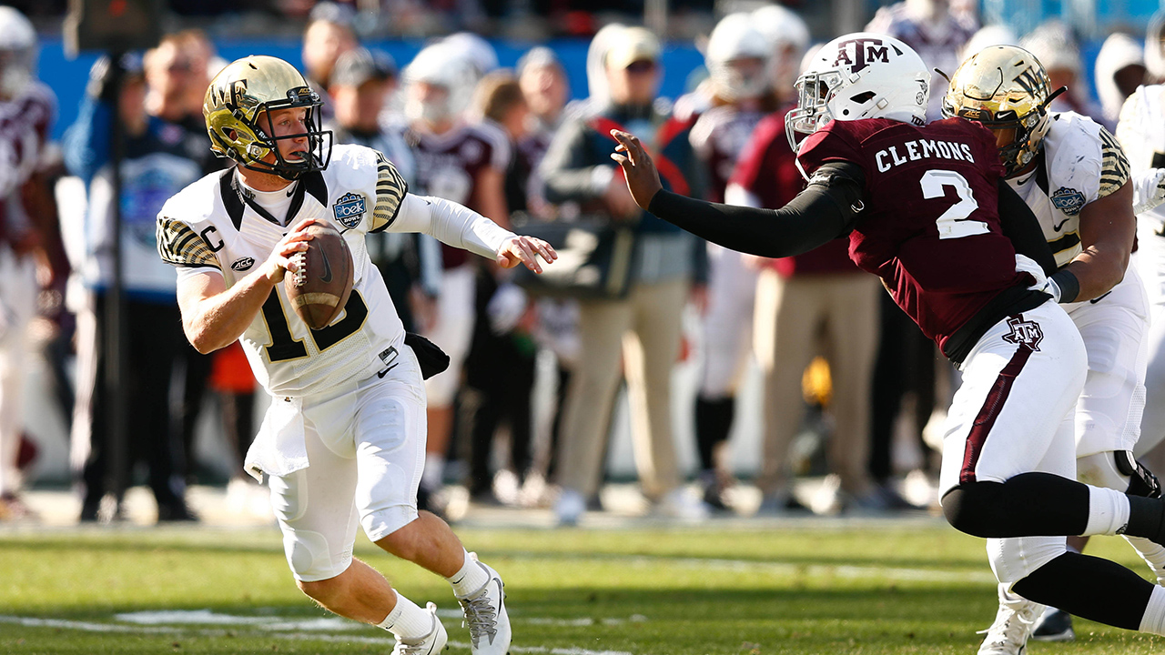 Belk Bowl: John Wolford puts finishing touches on Wake Forest record book in shootout